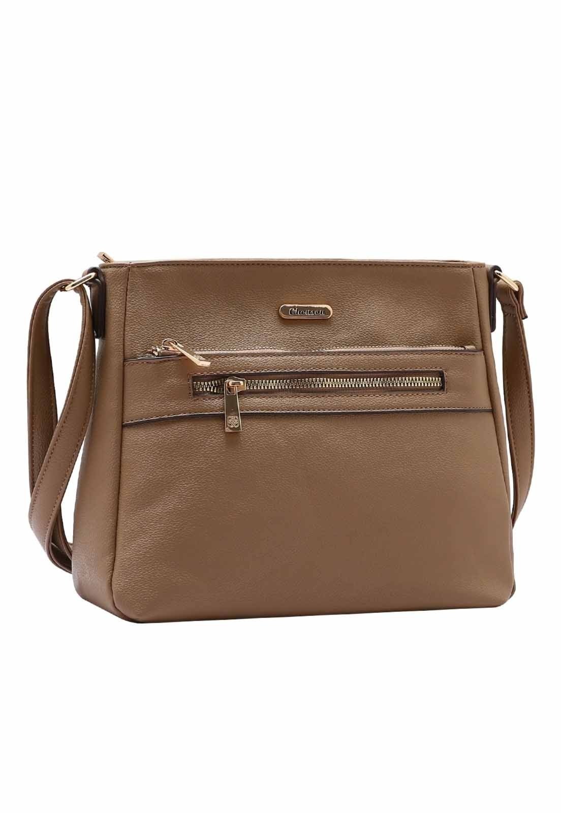 Bolsa Feminina Chenson Original Transversal Natural 3484922
