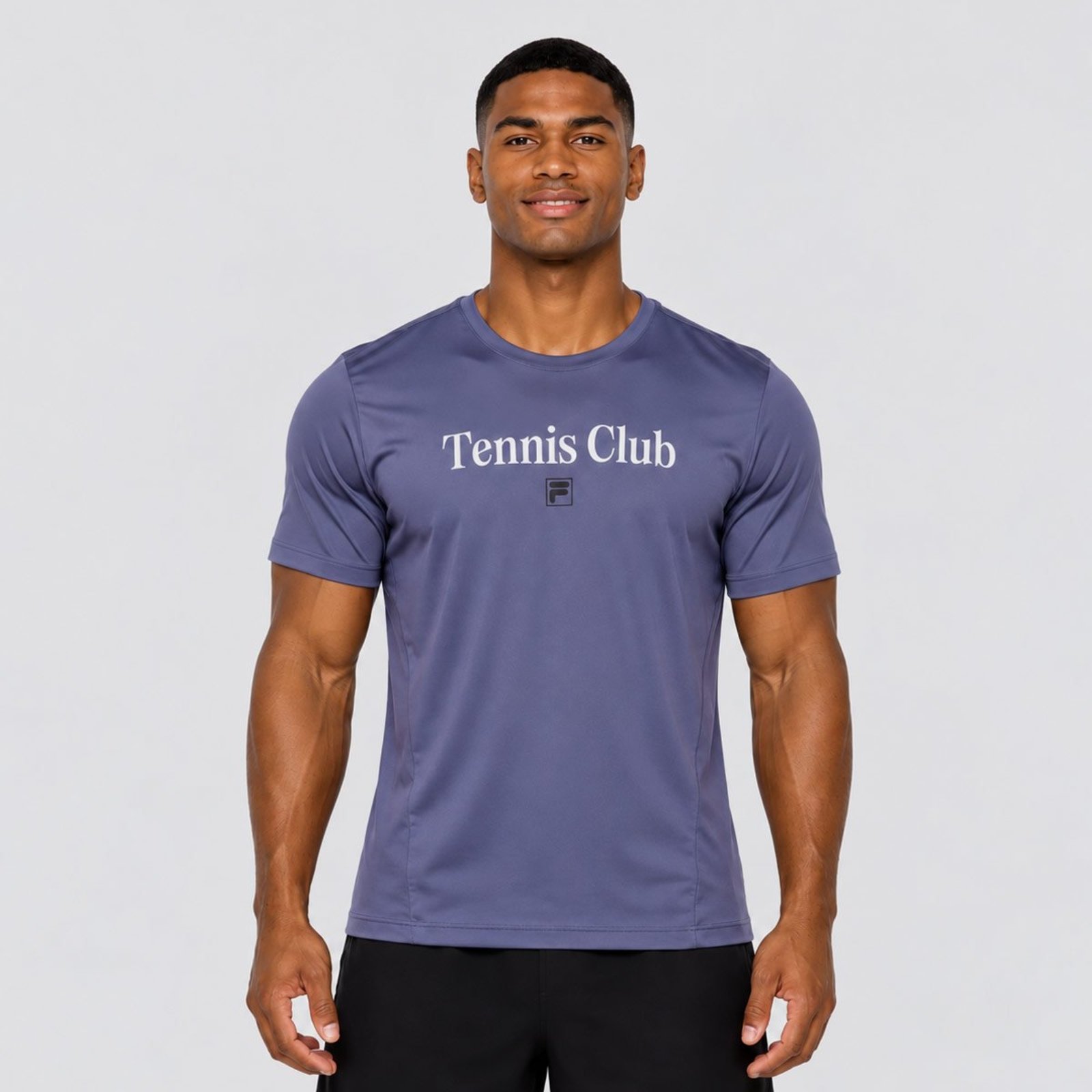 Camiseta Fila Graphic Tennis Club Azul Marinho