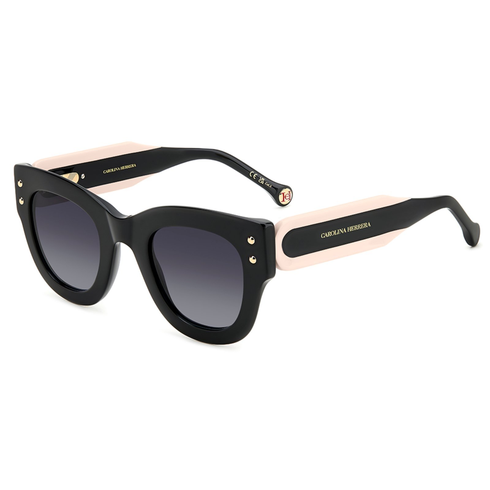 Óculos de Sol Carolina Herrera Her 0222/S 3H2 – Preto 47