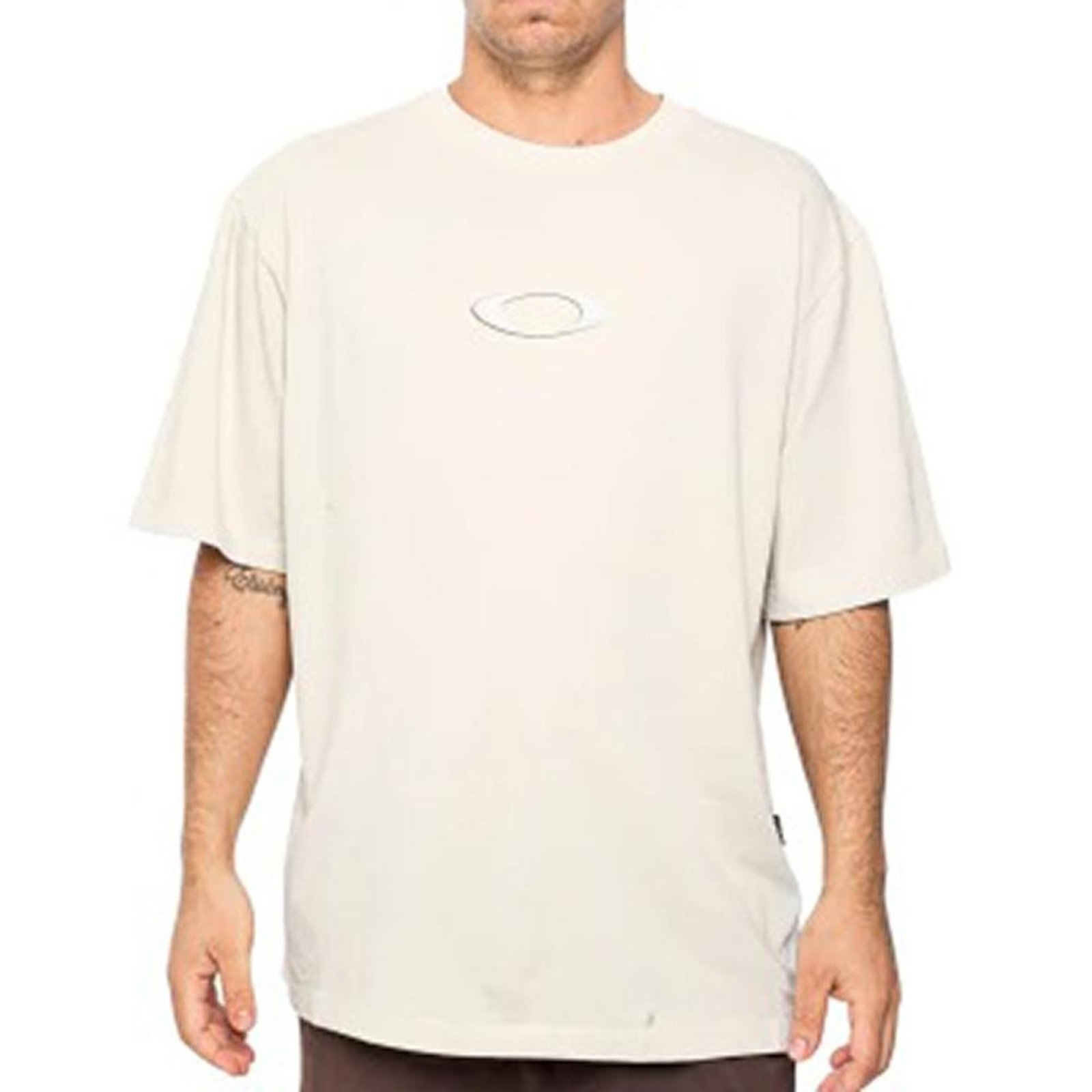 Camiseta Oakley Heritage Ellipse Metal SM26 Mist