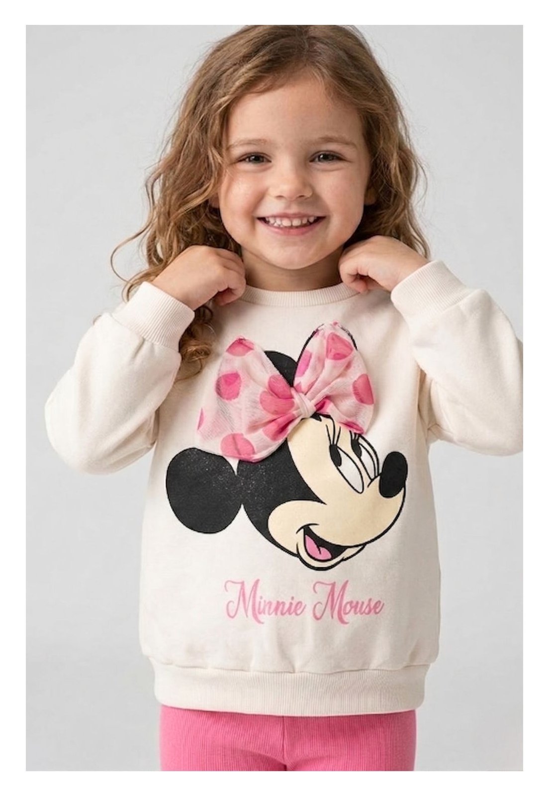 Infantil - Casaco Disney Feminino Minnie