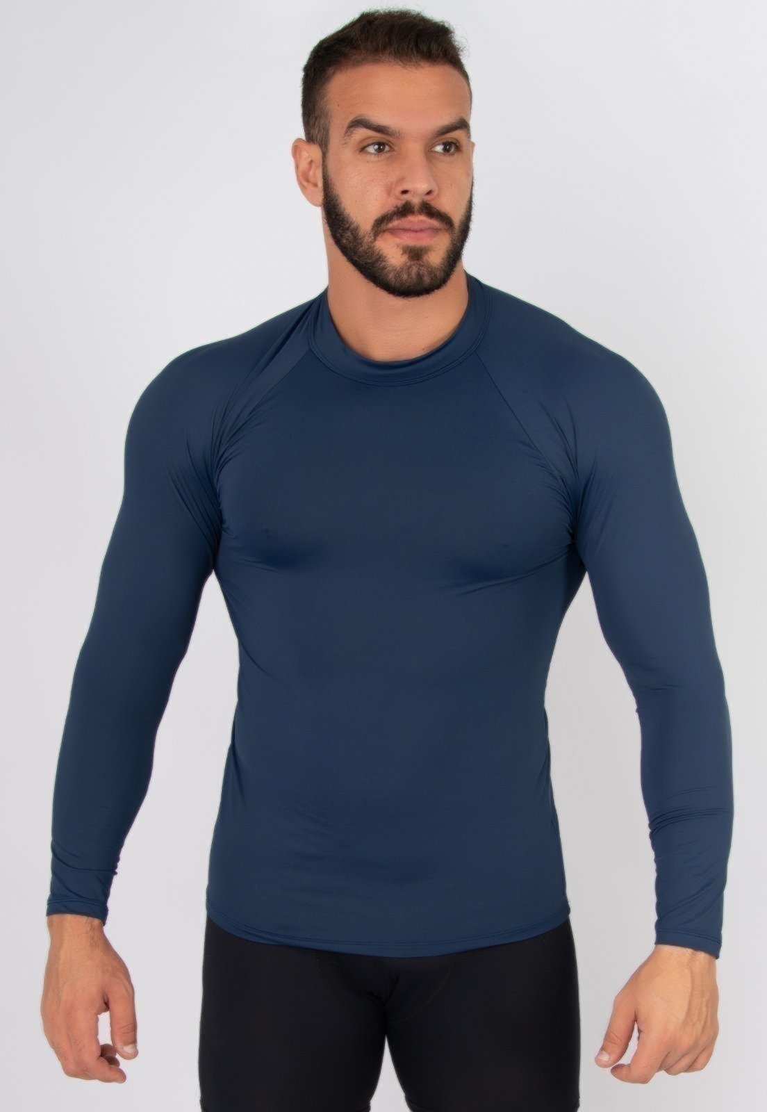 Kit 5 Camisa Masculina Serra e Mar Modas Térmica UV Segunda Pele Cores Variadas