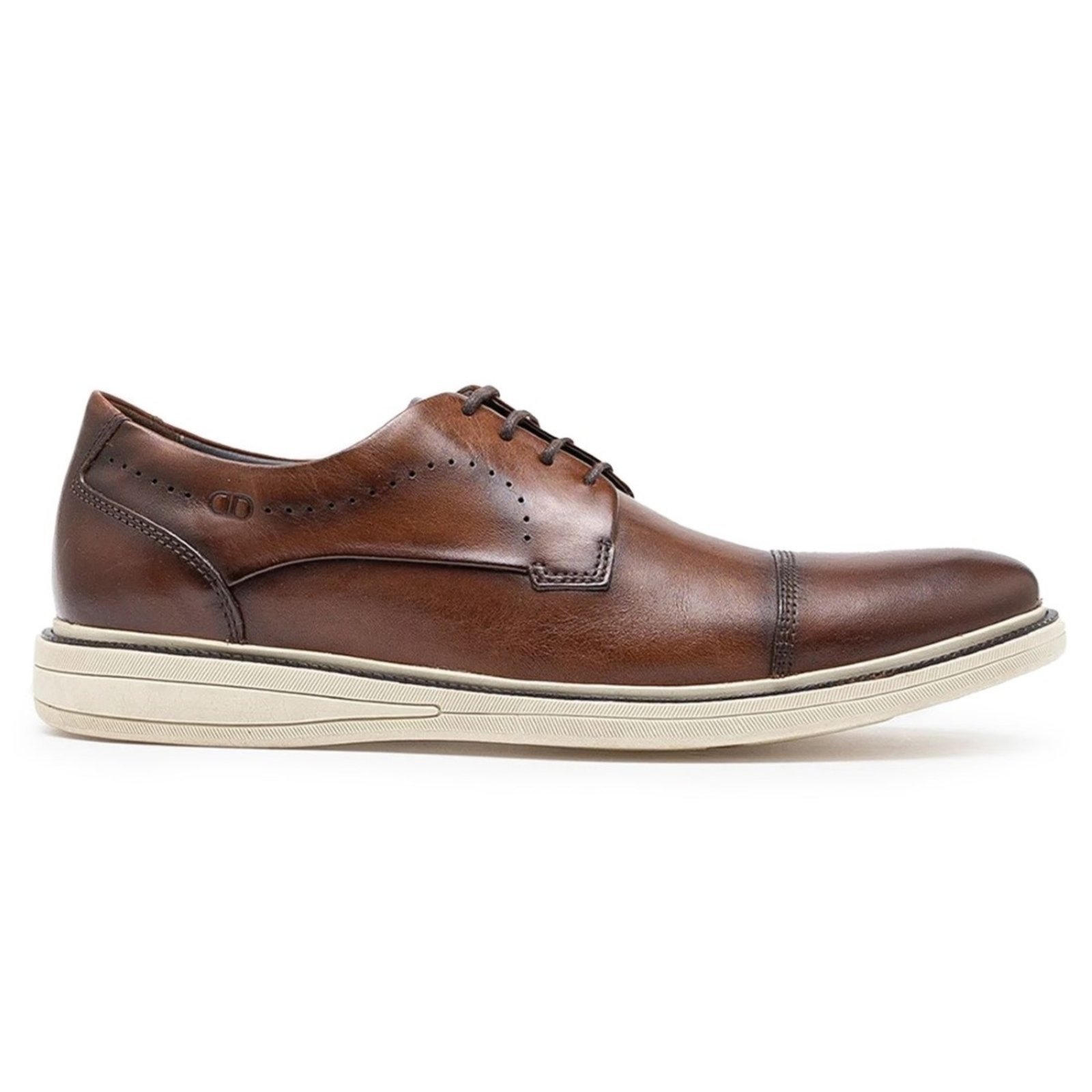 Sapato Social De Couro Democrata Masculino Metropolitan Bay 273101
