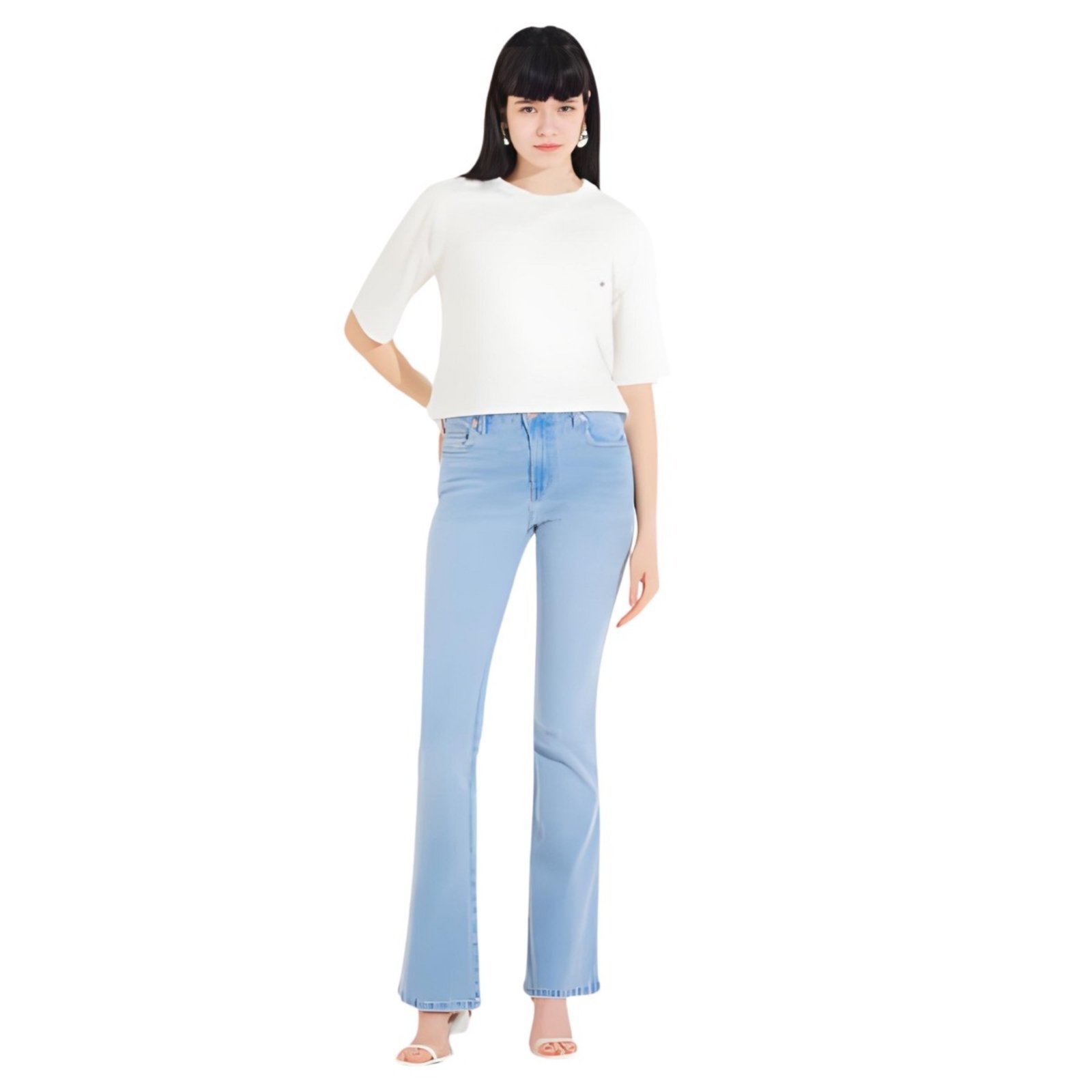 Blusa Feminina Cropped Solta Forum