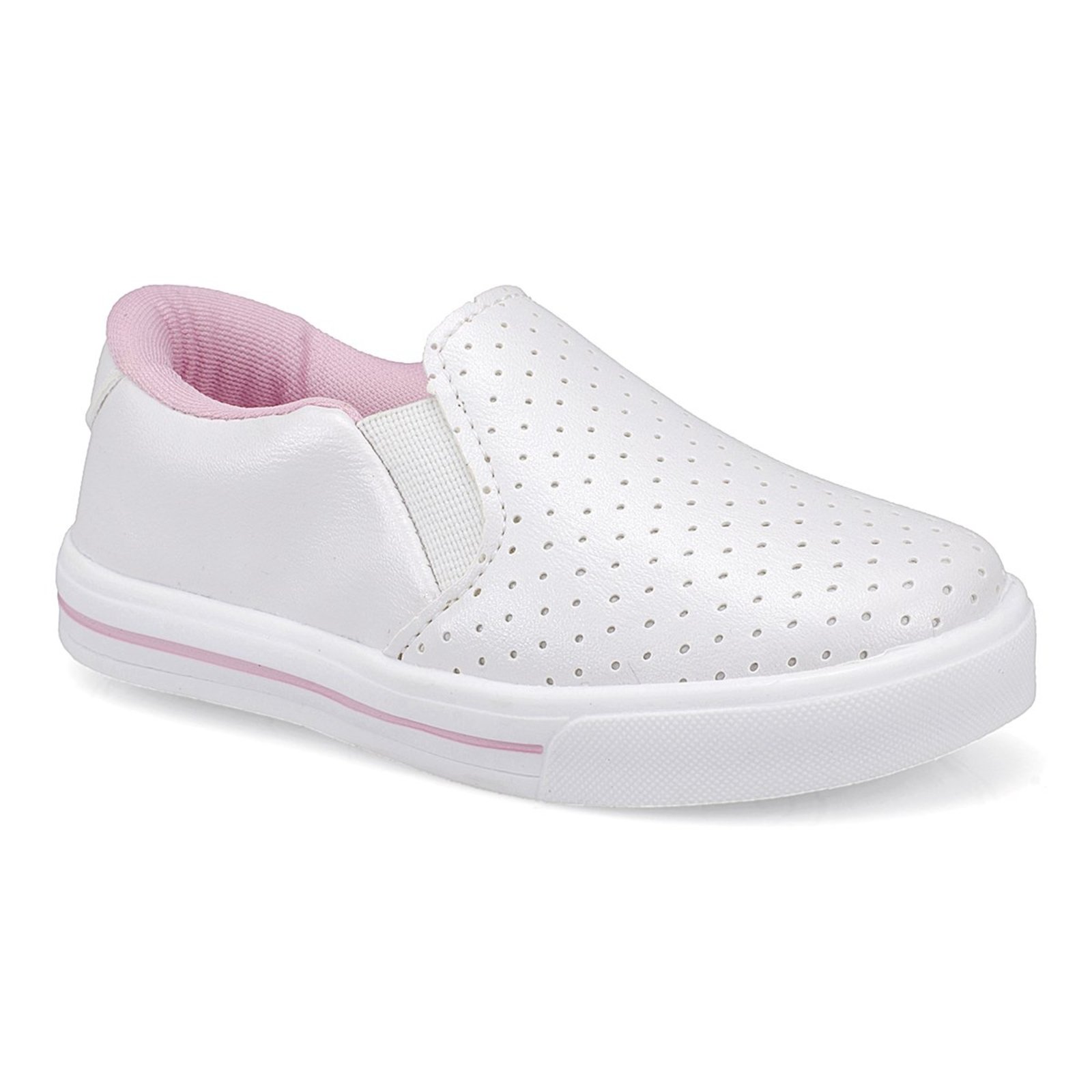 Infantil – Tênis Feminino Slip On Metalizado