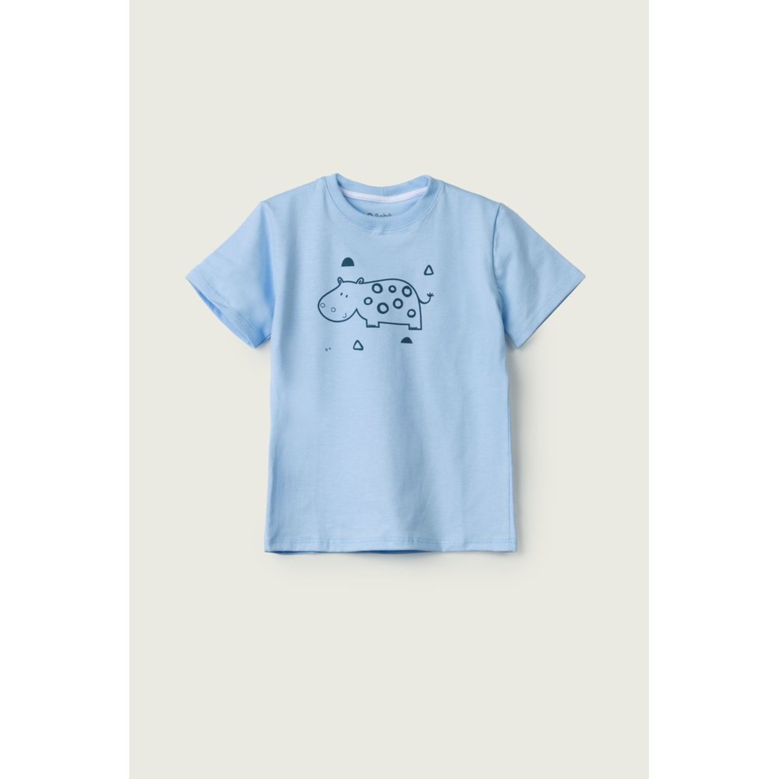 Infantil - Camiseta do Papai Azul Hipopótamo