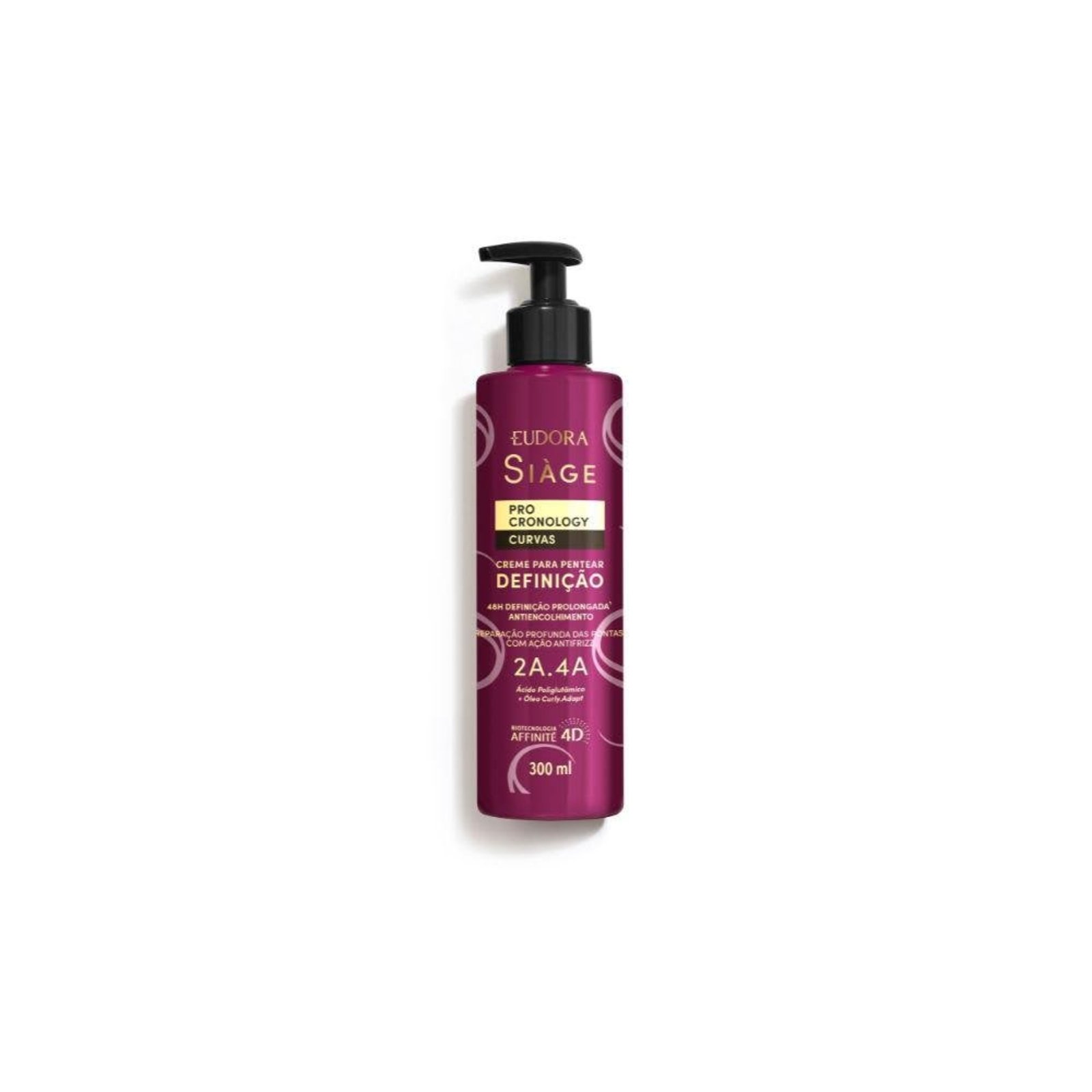 EUDORA SIÀGE PRO CRONOLOGY CURVAS DEFINIÇÁO CREME PARA PENTEAR 300ML