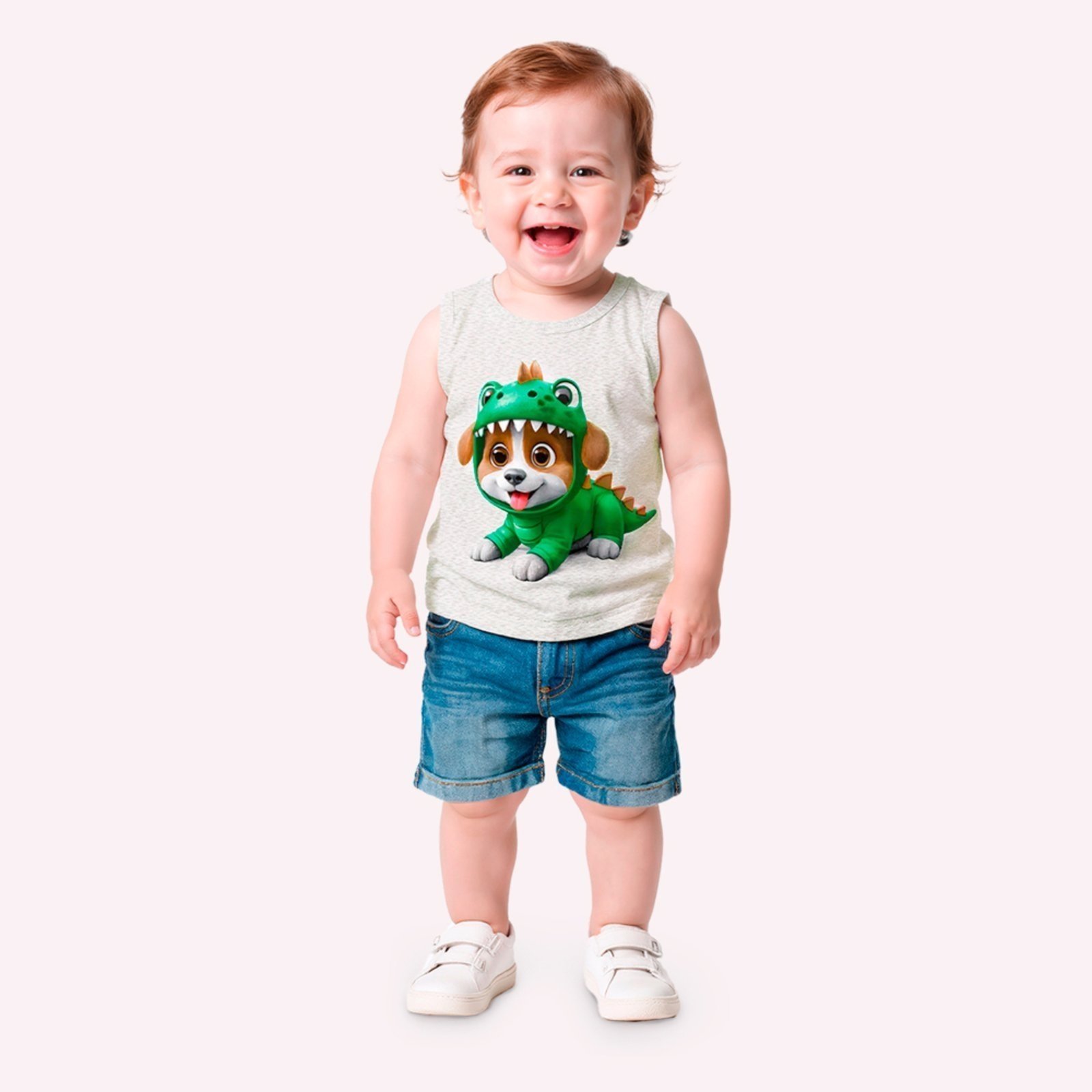 Infantil - Regata Menino Cachorrinho Kyly