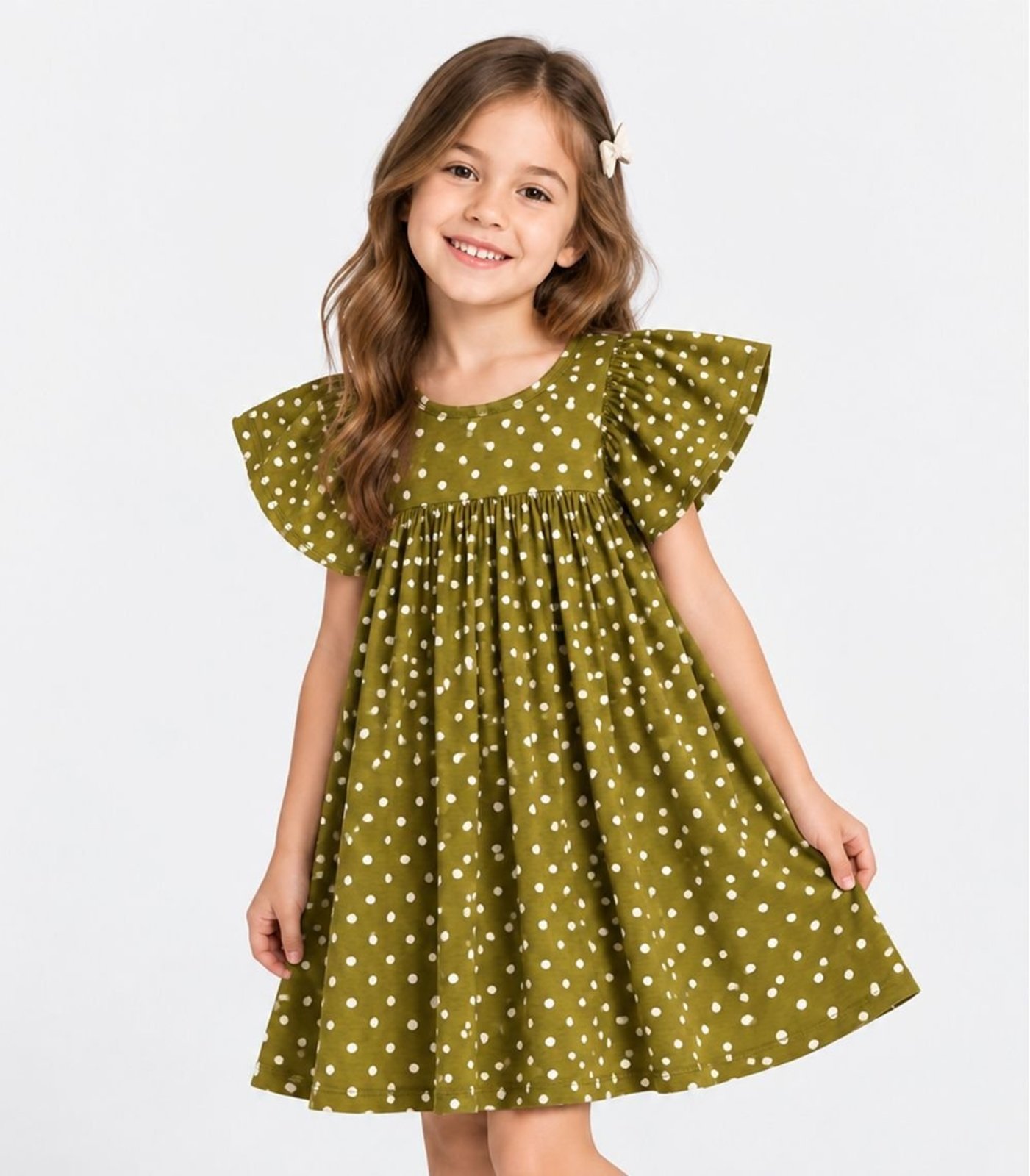 Infantil - Vestido Verão Feminino Select Verde