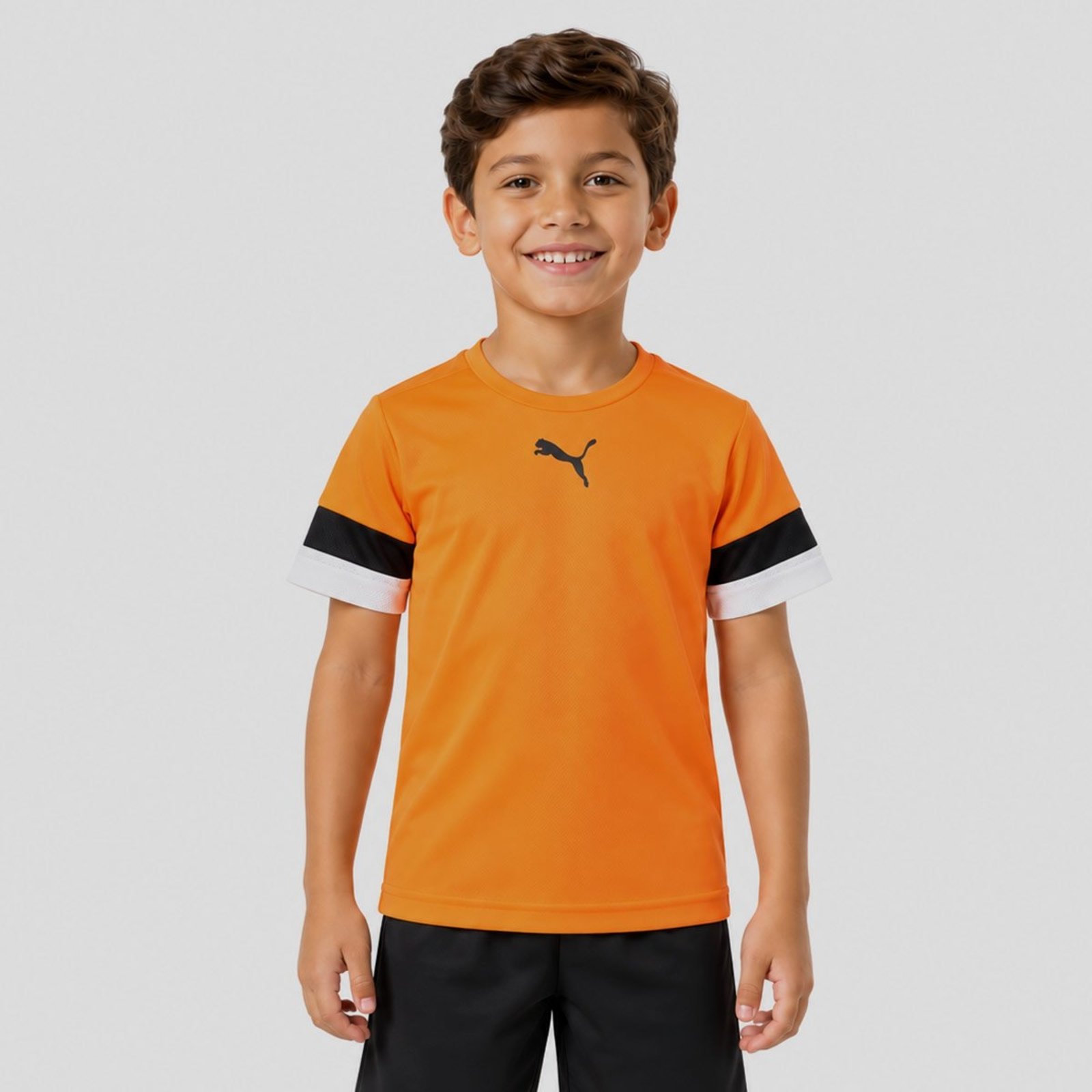 Camisa Puma Teamrise Laranja