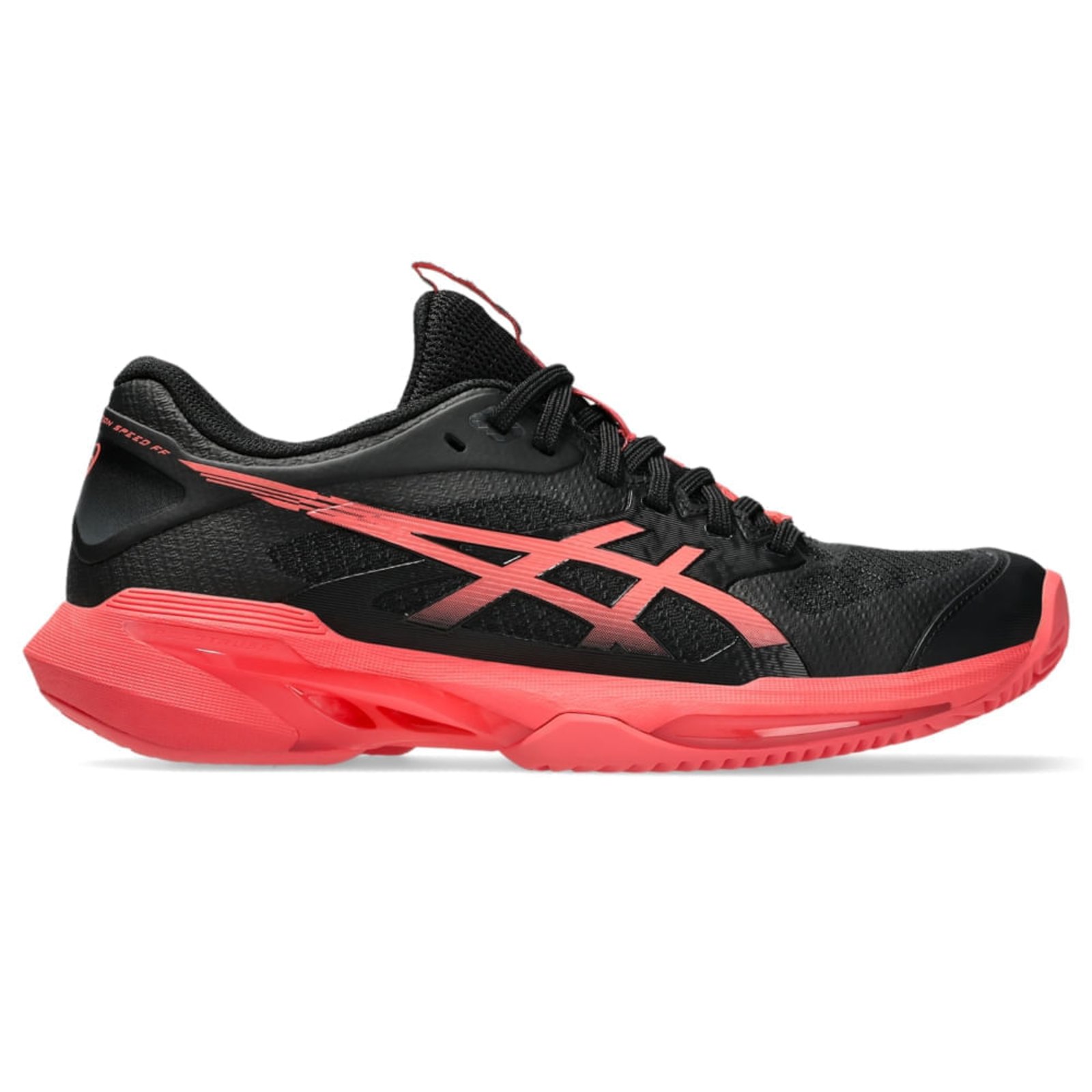 Tênis ASICS Solution Speed Ff 4 Saibro - Feminino - Preto/Rosa
