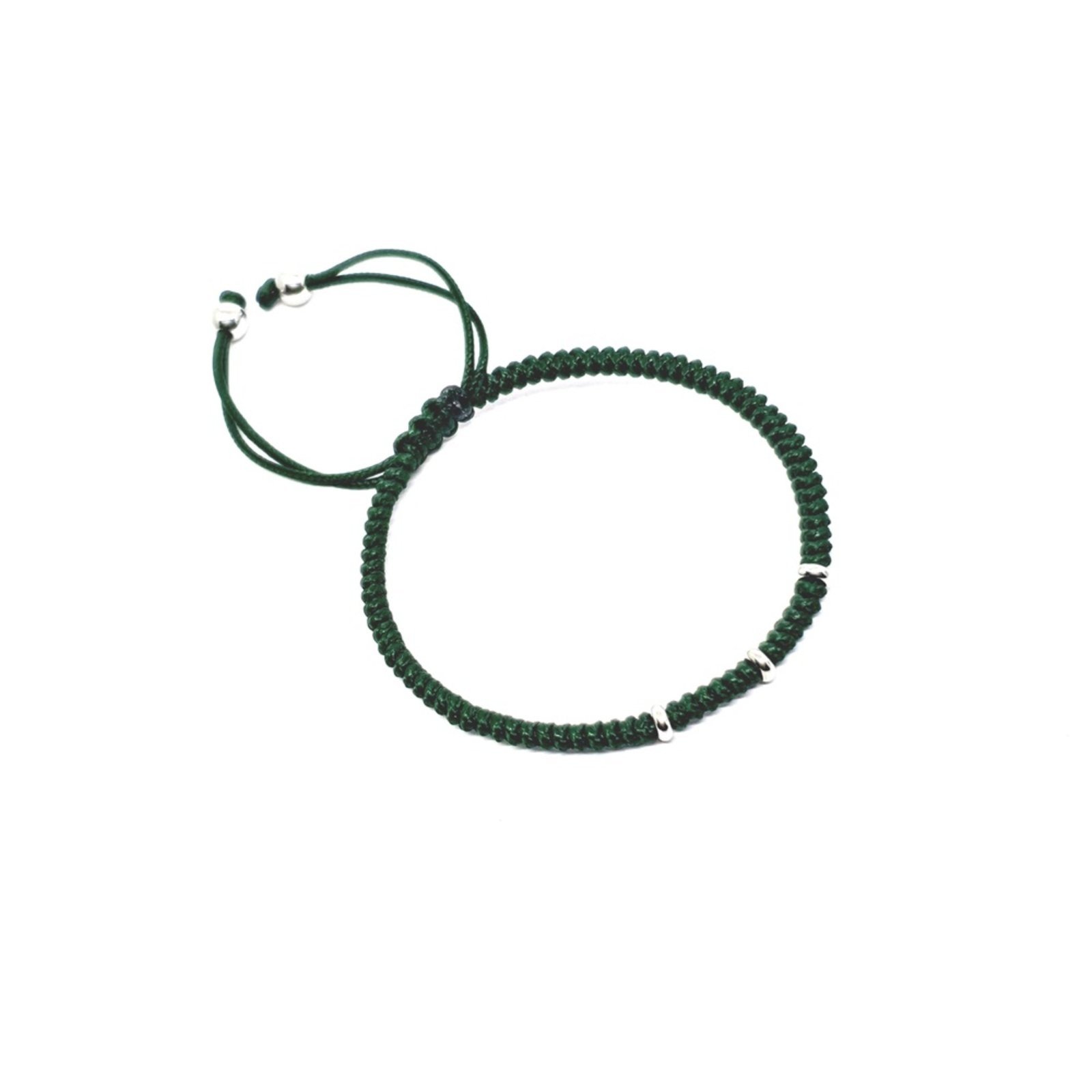 Pulseira de Corda Snake Colors Green