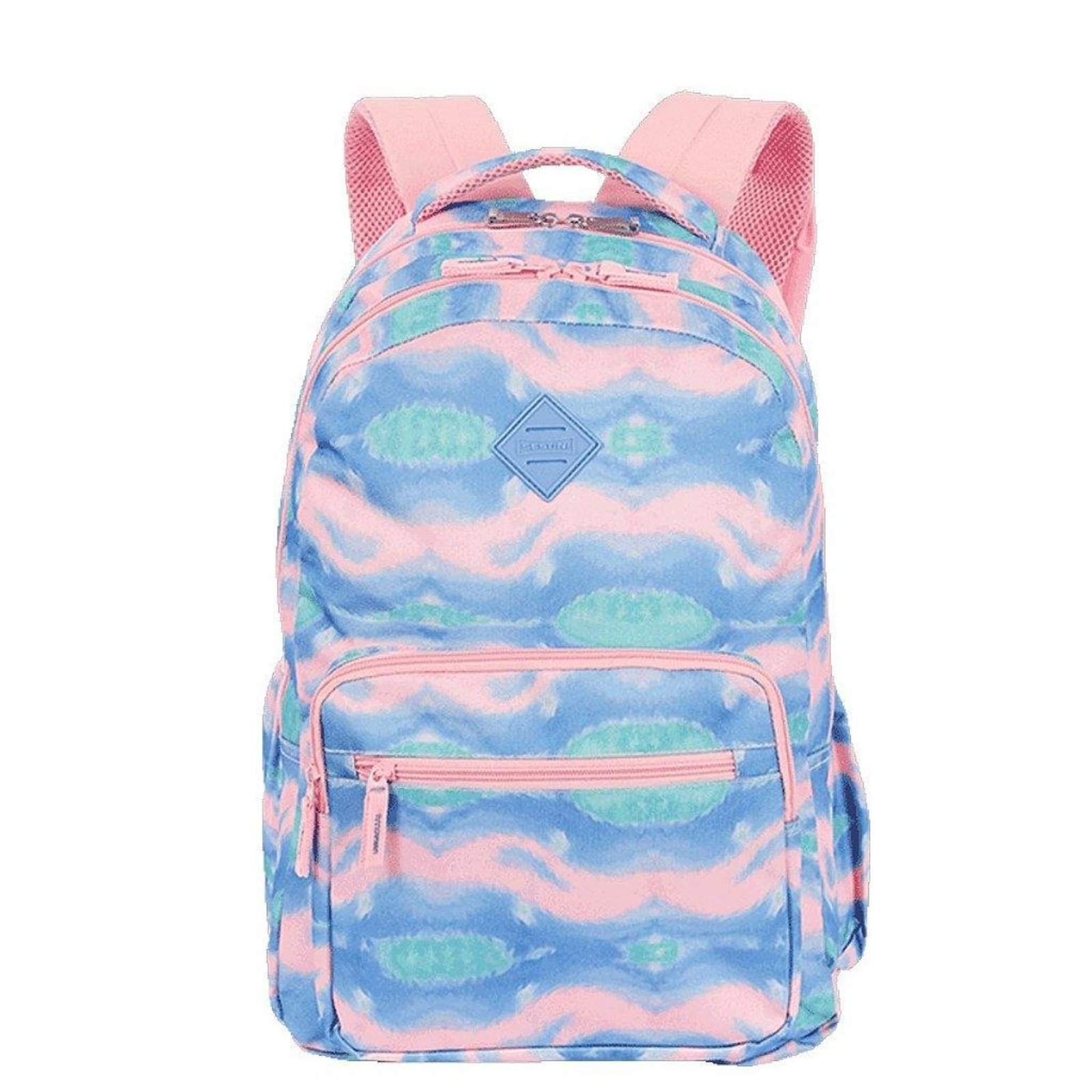 Infantil - Mochila Sestini 2 Compartimentos College 3 Mística Rosa