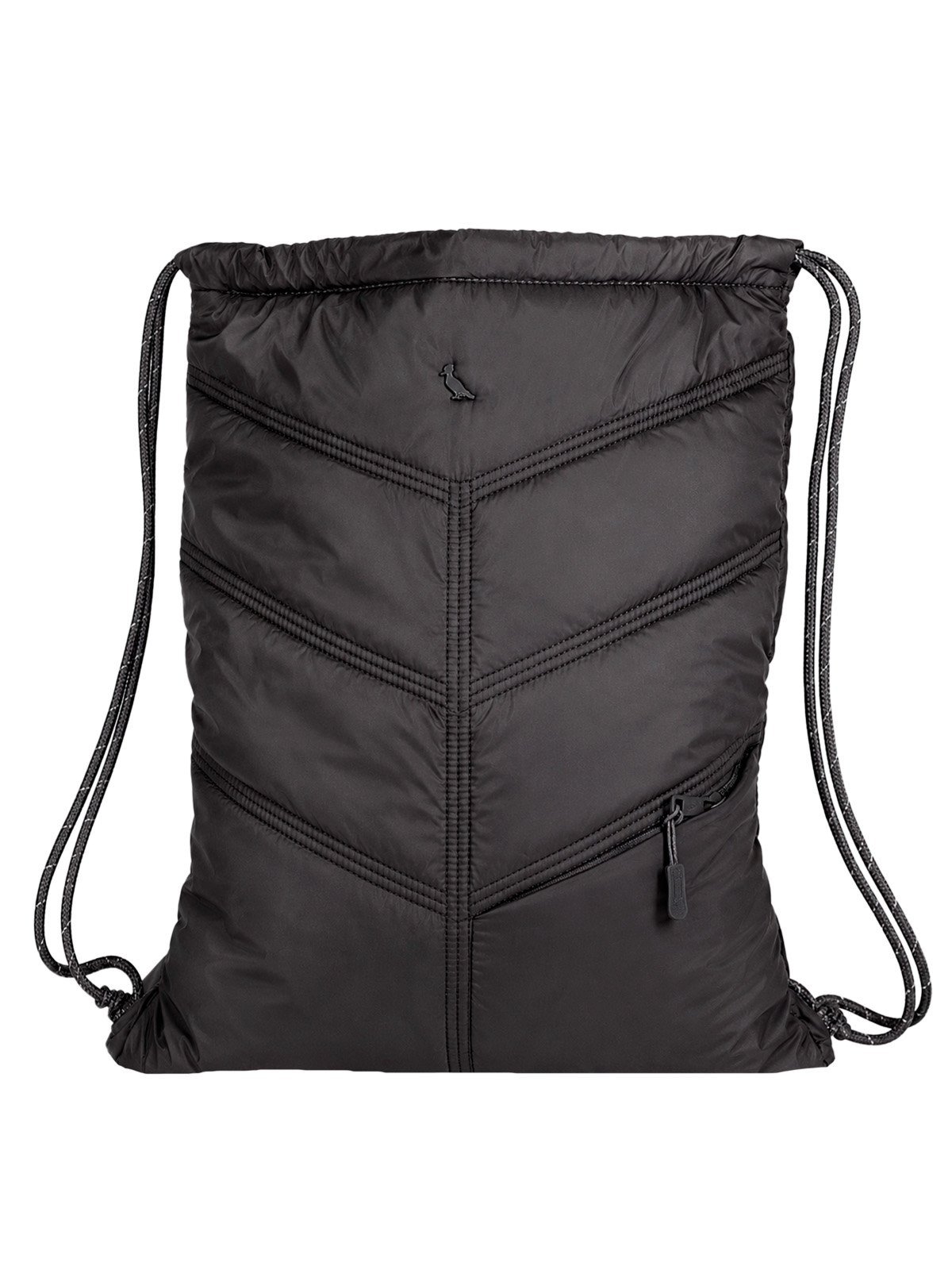 Mochila Saco Masculina Reserva Go Wing Nylon Bolsa Casual Ajustável Resistente Transversal Cinza Asfalto