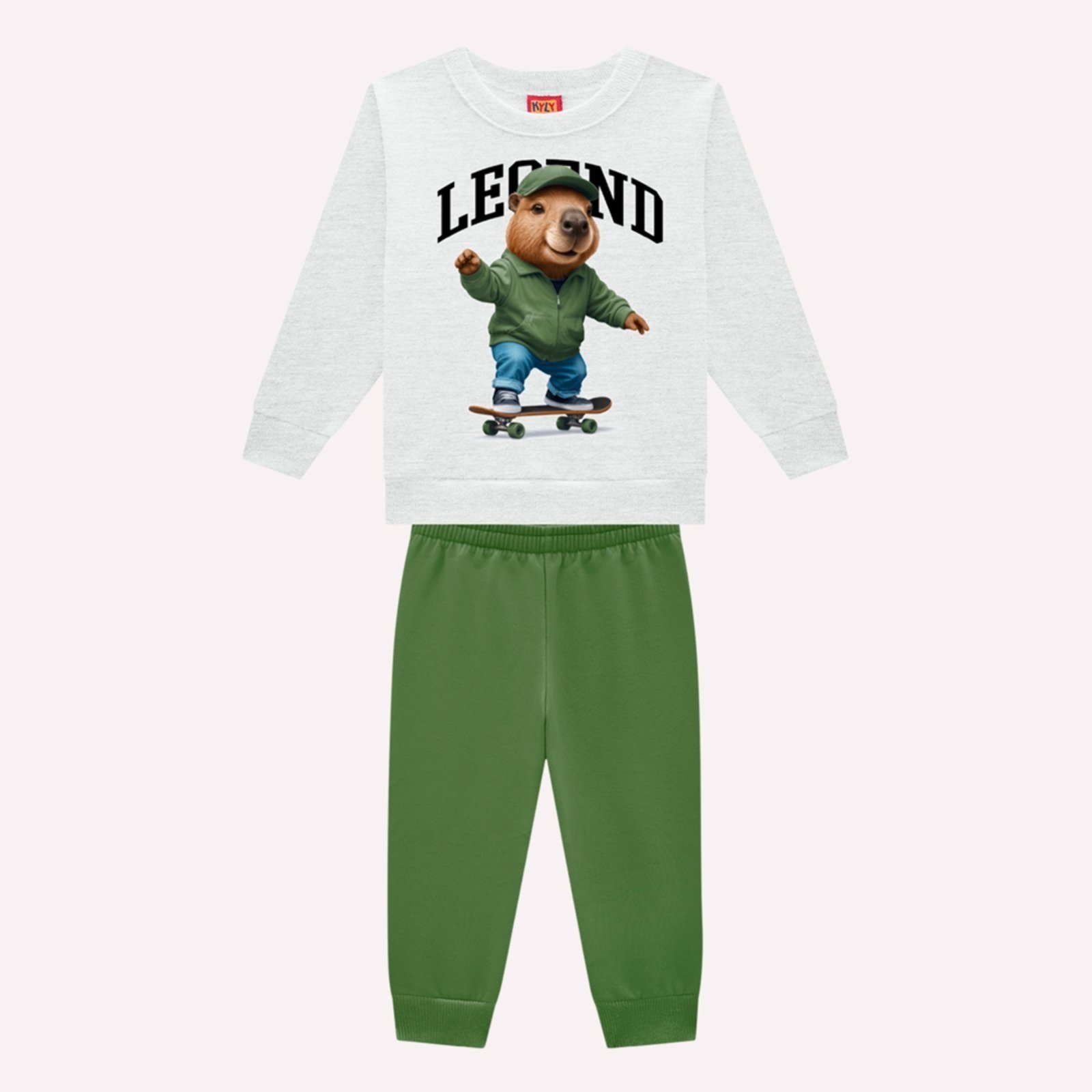 Infantil - Conjunto Menino Capivara Kyly