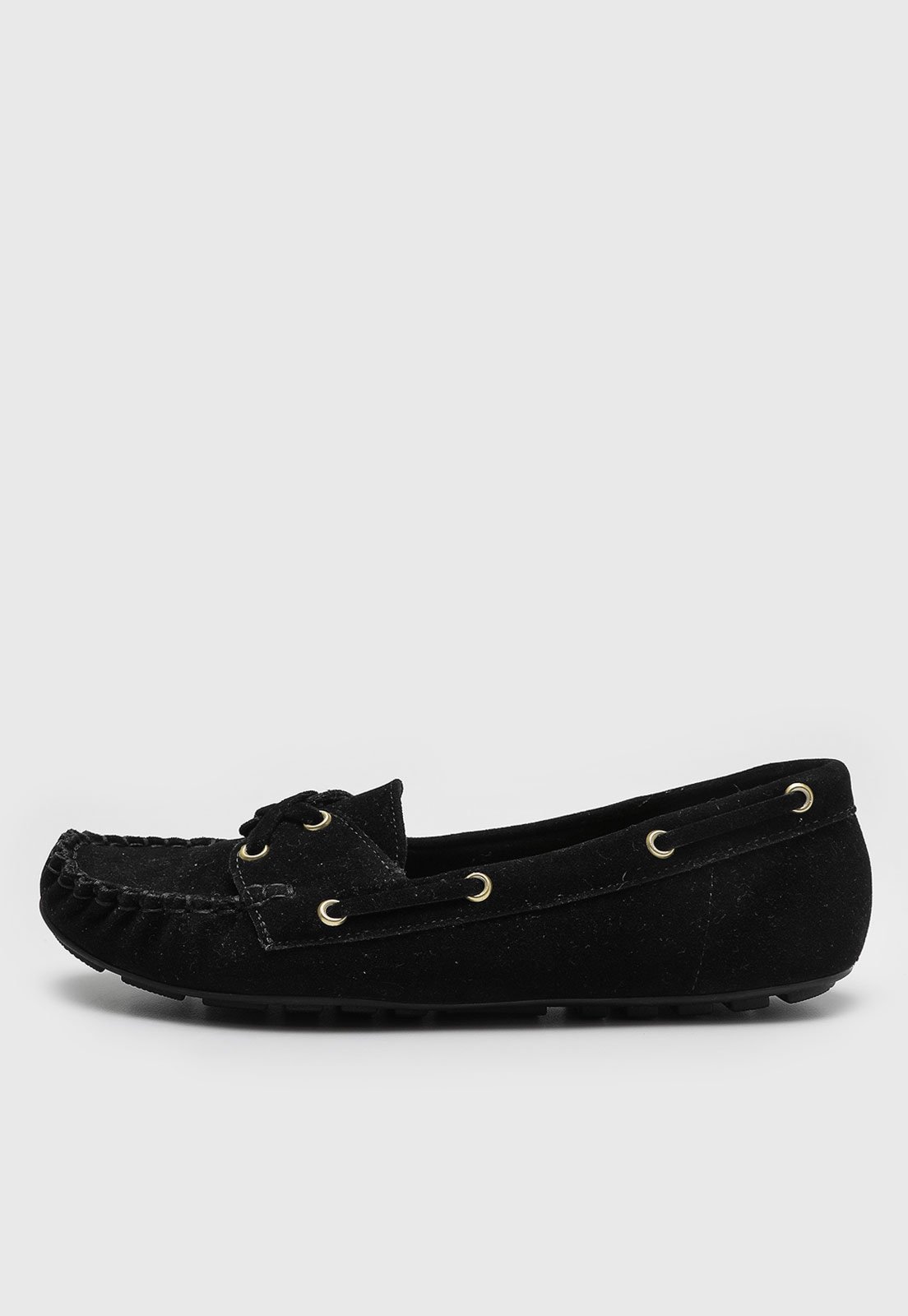 Mocassim Vizzano Camurça Preto