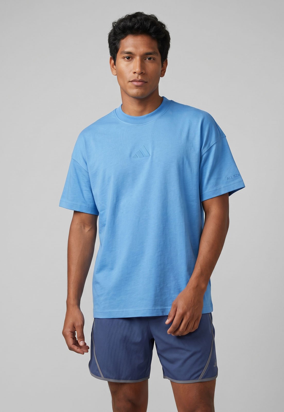 Camiseta Masculina adidas Sportswear SZN Azul