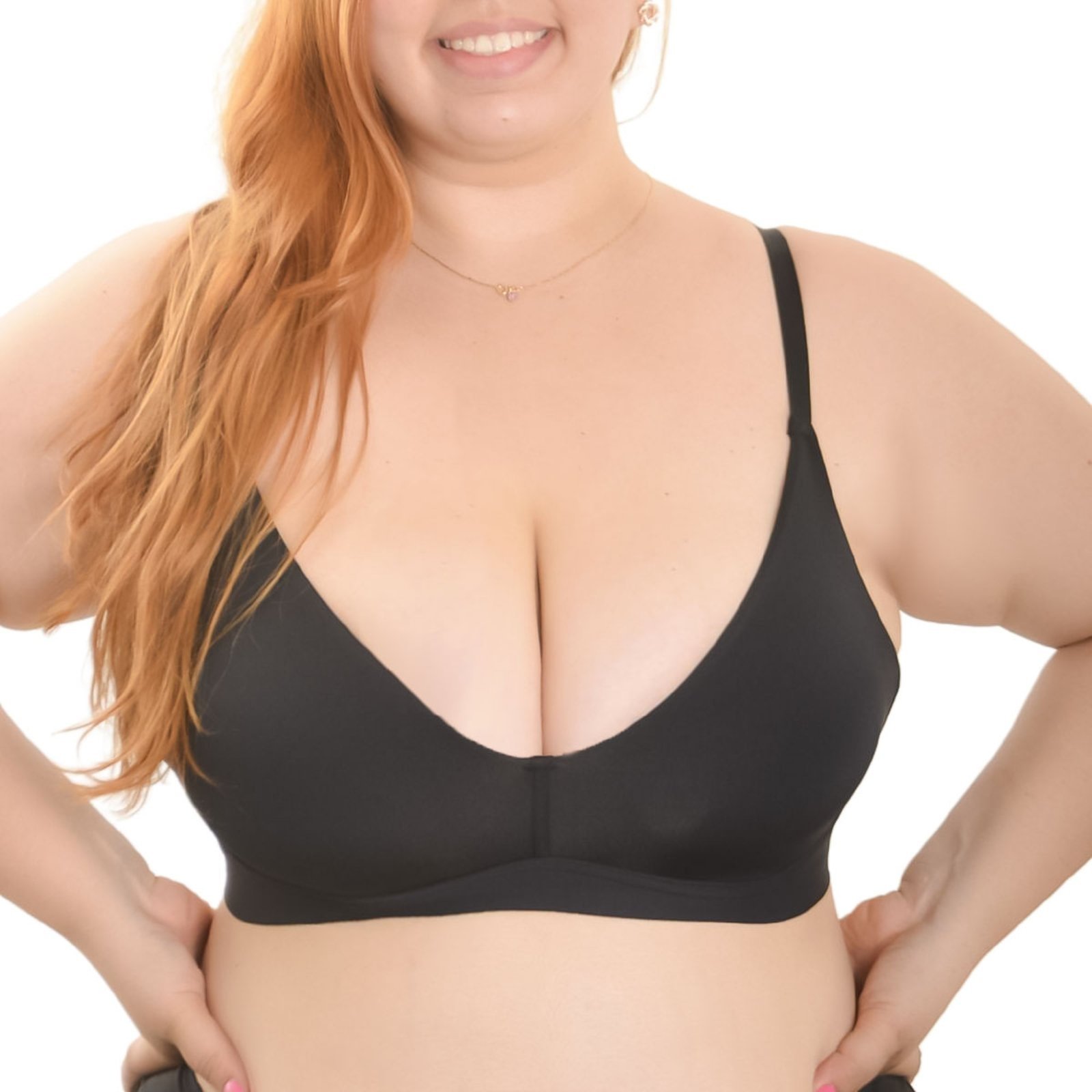 Sutiã Plus Size Triângulo Sem Bojo e Sem aro Liebe