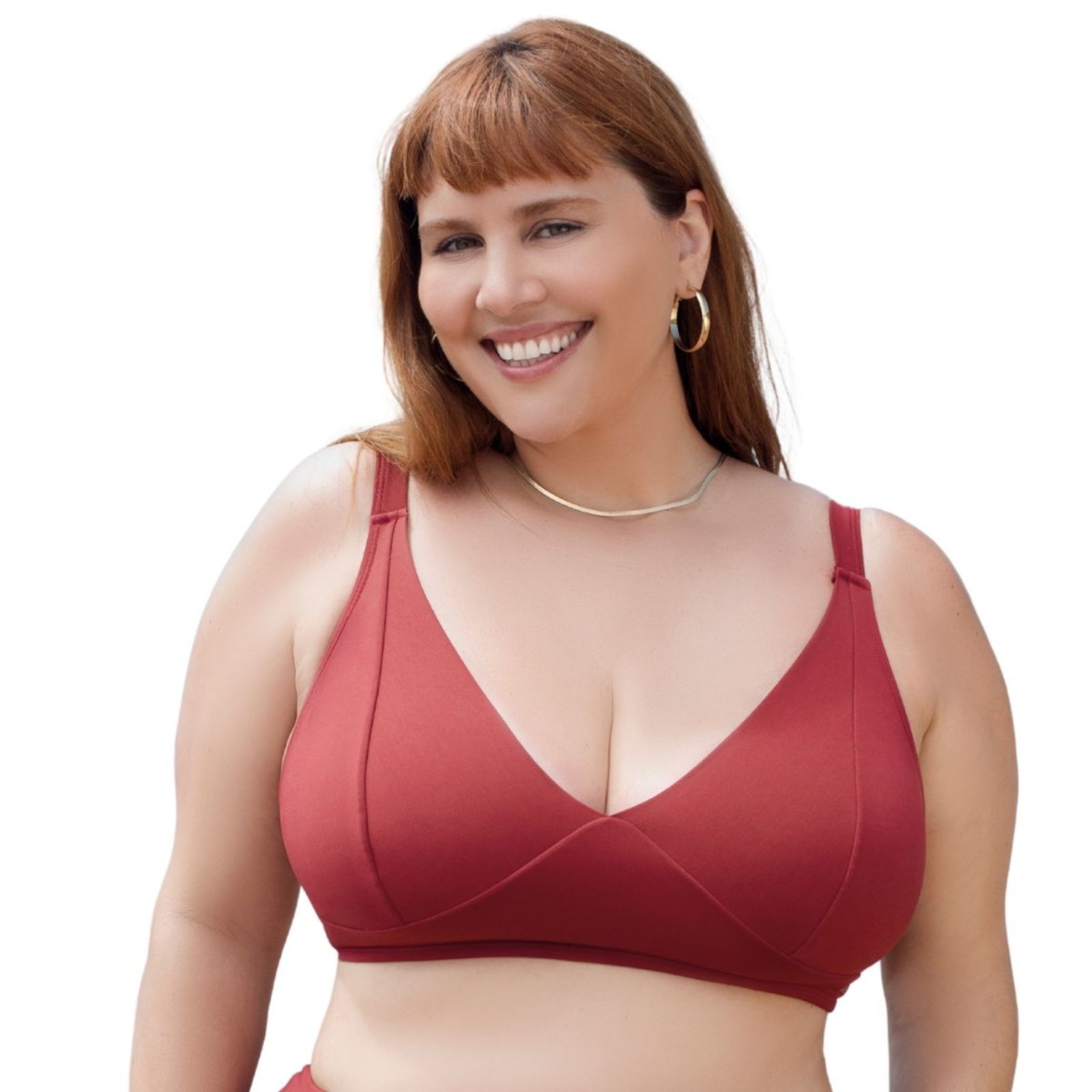 Biquíni Top Feminino Alças Fixas Plus Size Selene