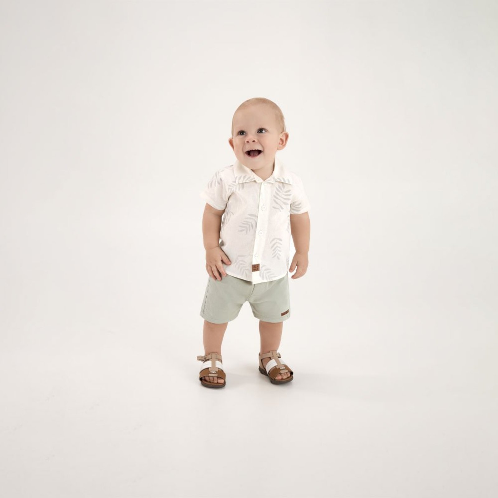 Infantil - Conjunto Verde Pulla Bulla Menino - 53673-1347