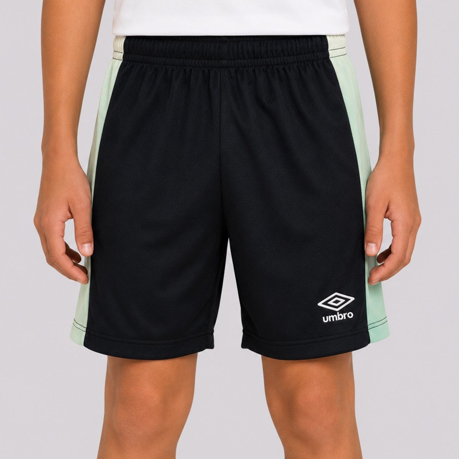 Calção Umbro Pro 5 Juvenil Preto