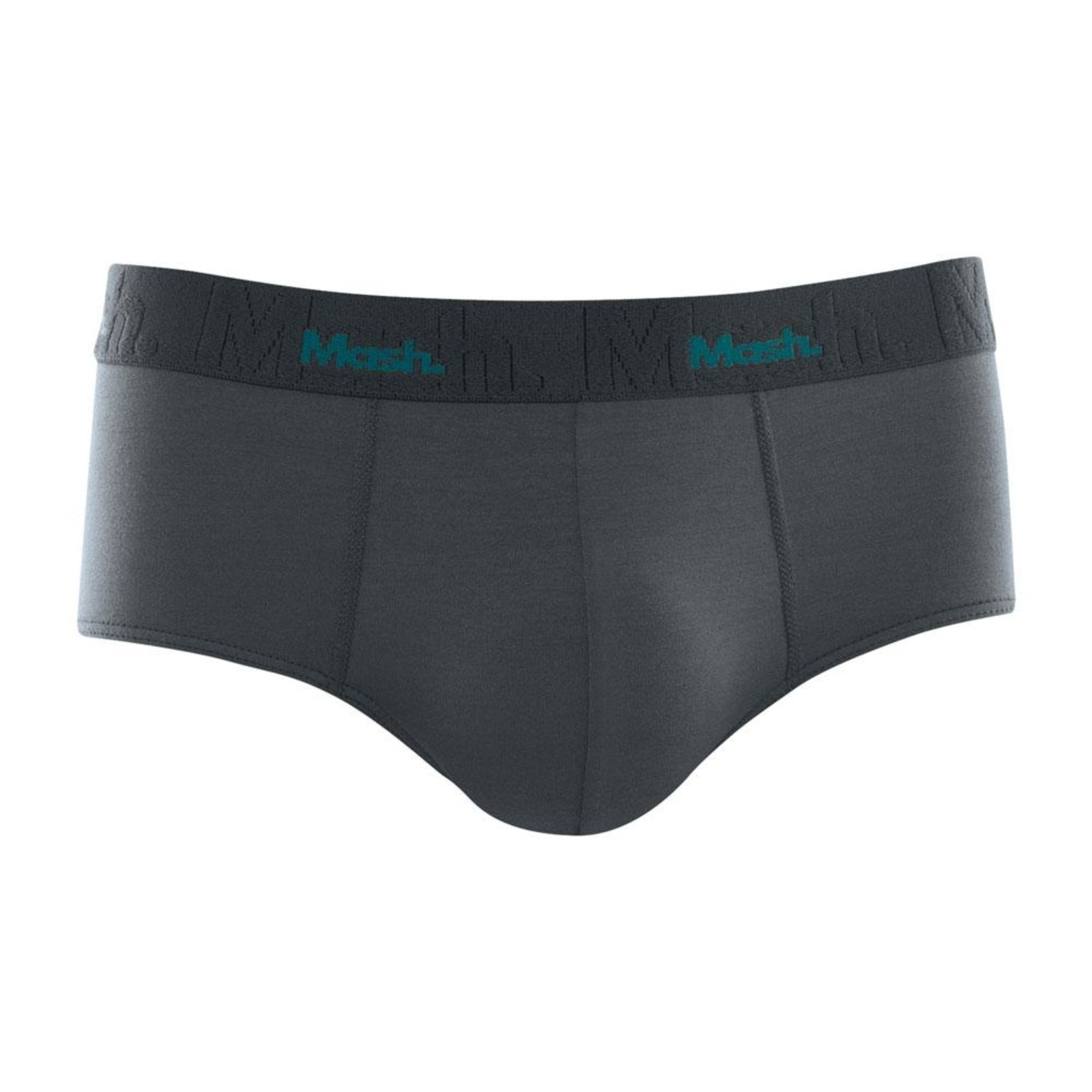 Vista 2 Cueca Boxer Modal Mash Masculina Elástico Azul escuro G preto azul MASH preto azul