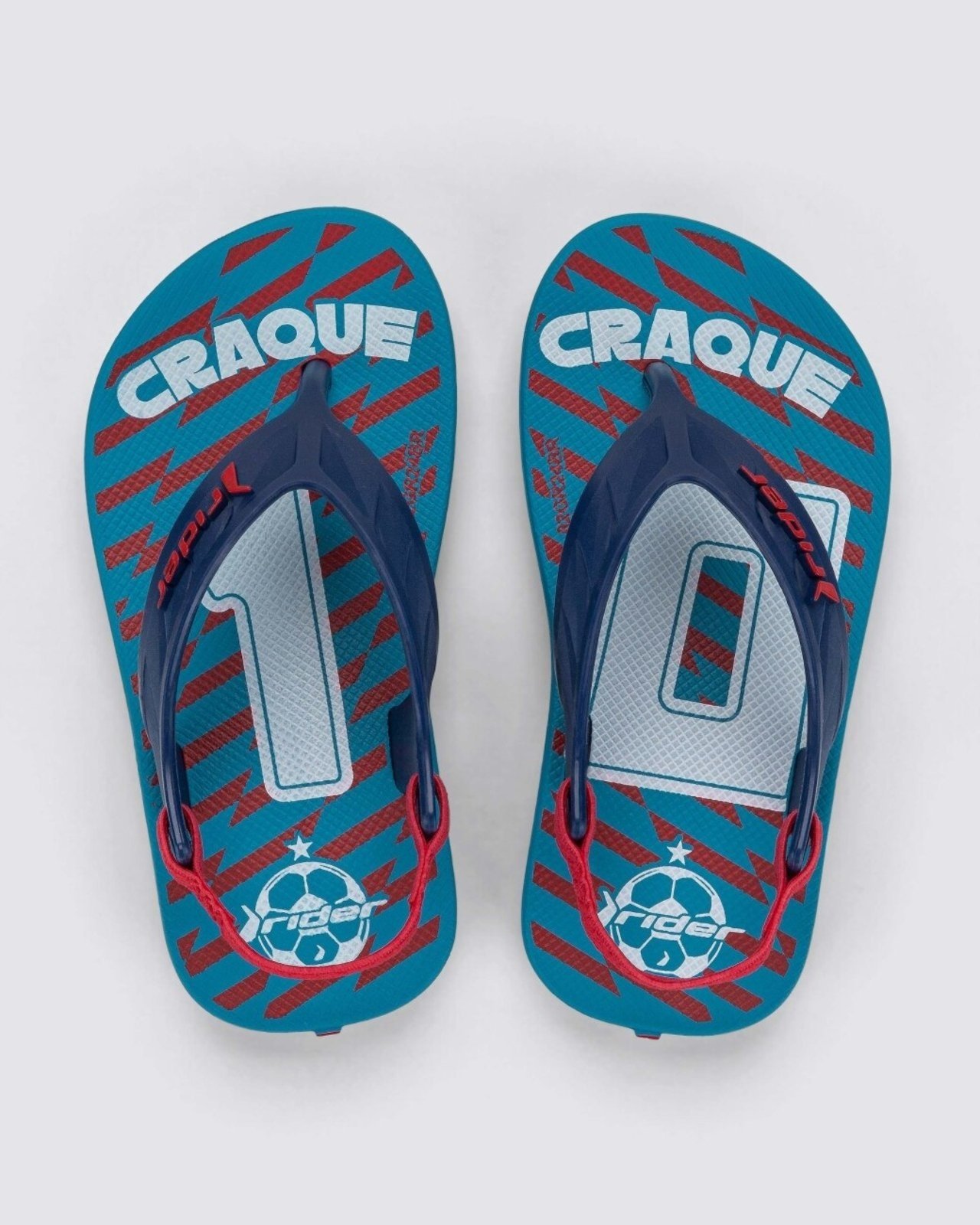 Vista 2 Infantil - Chinelo Rider Street Fun Baby azul Rider azul