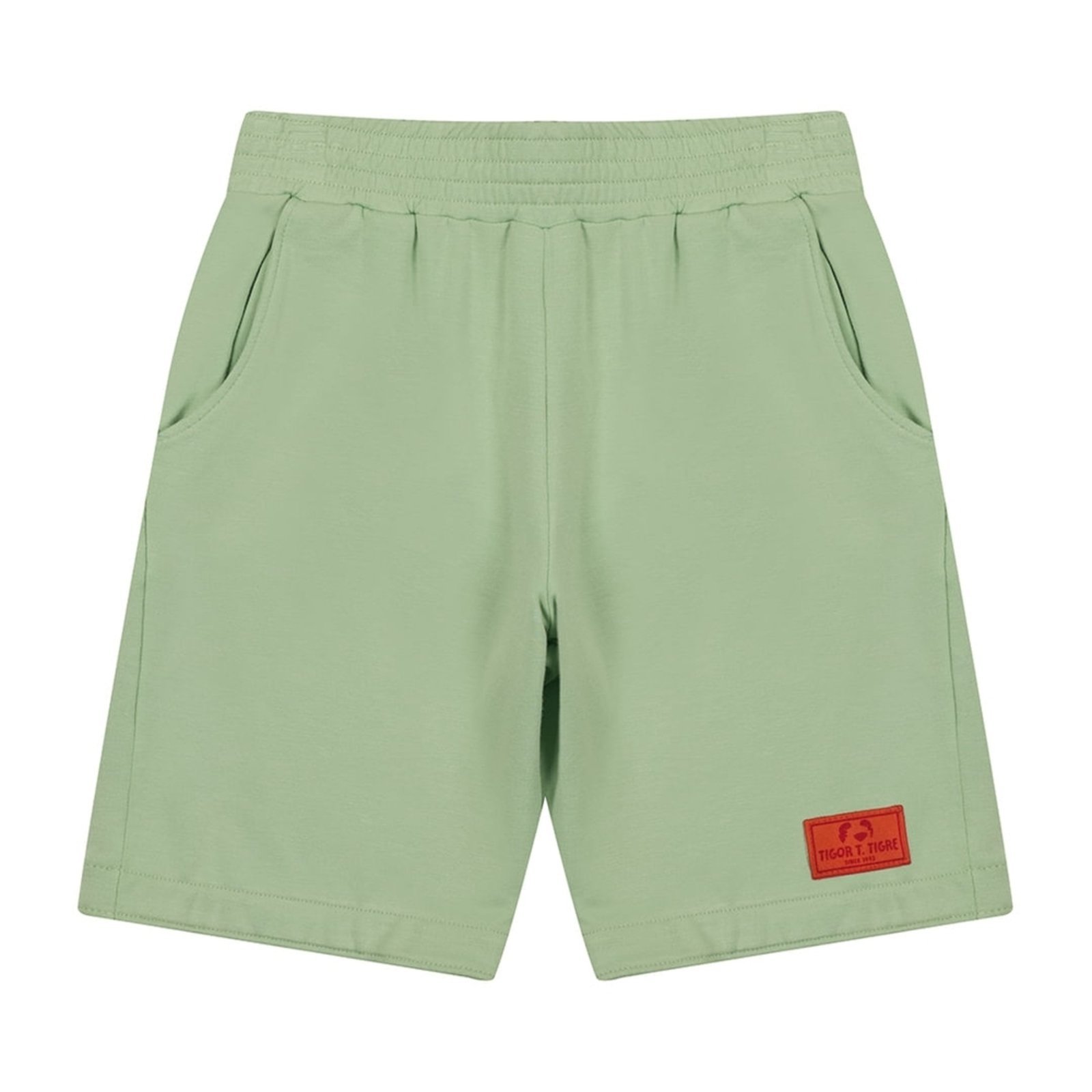 Infantil - Bermuda Moletom Masculina Tigor T. Tigre