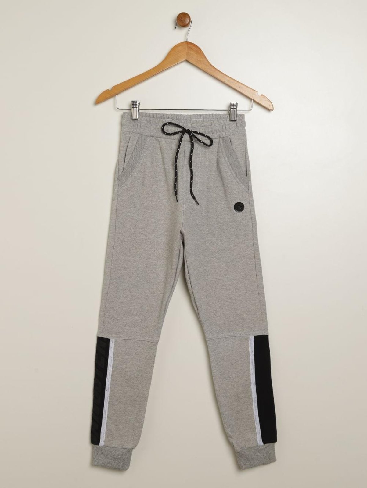 Infantil - Calça Moletom Gangster Juvenil Para Menino - MESCLA