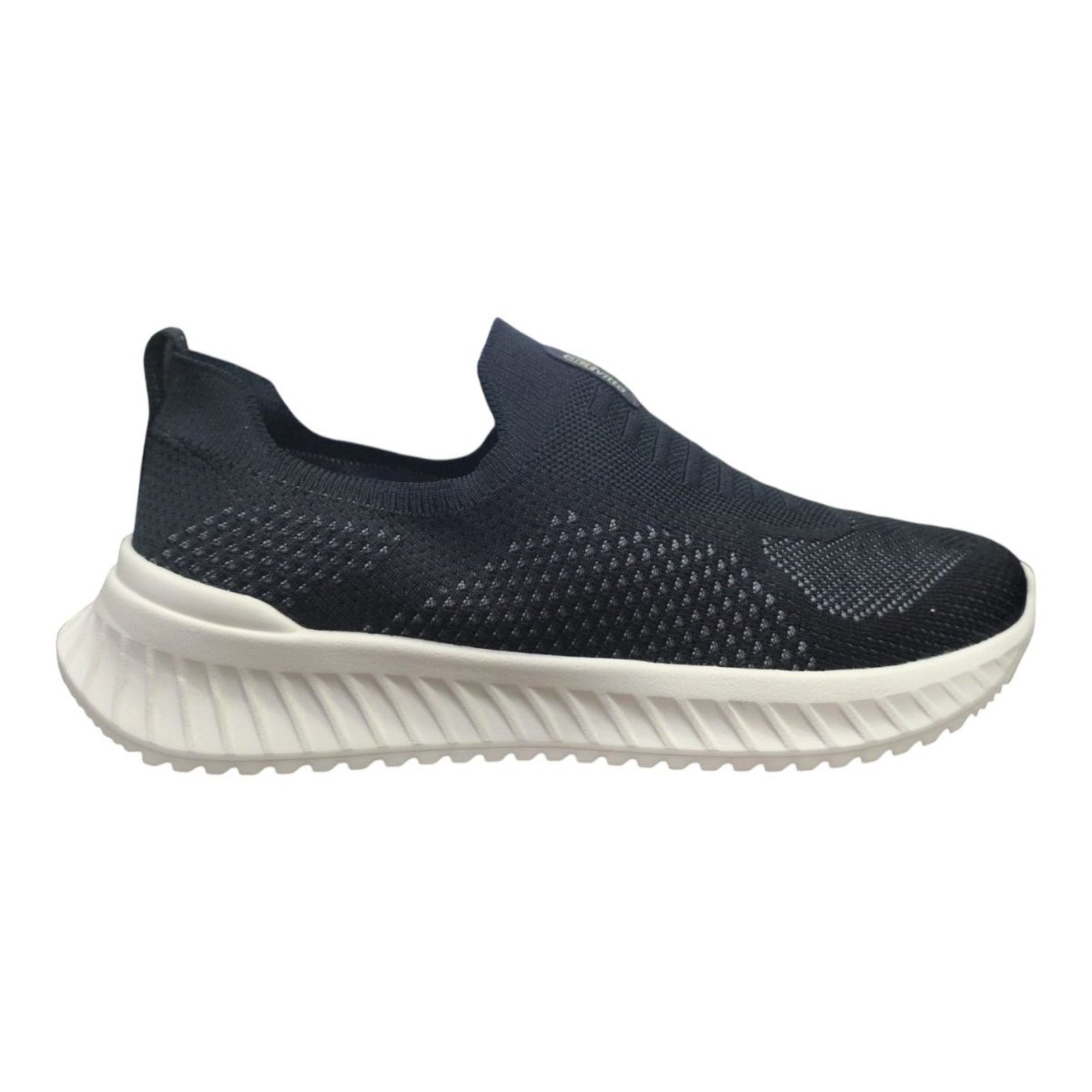 Tênis Actvitta Masculino Slip On Casual 4917117 Preto/Chumbo
