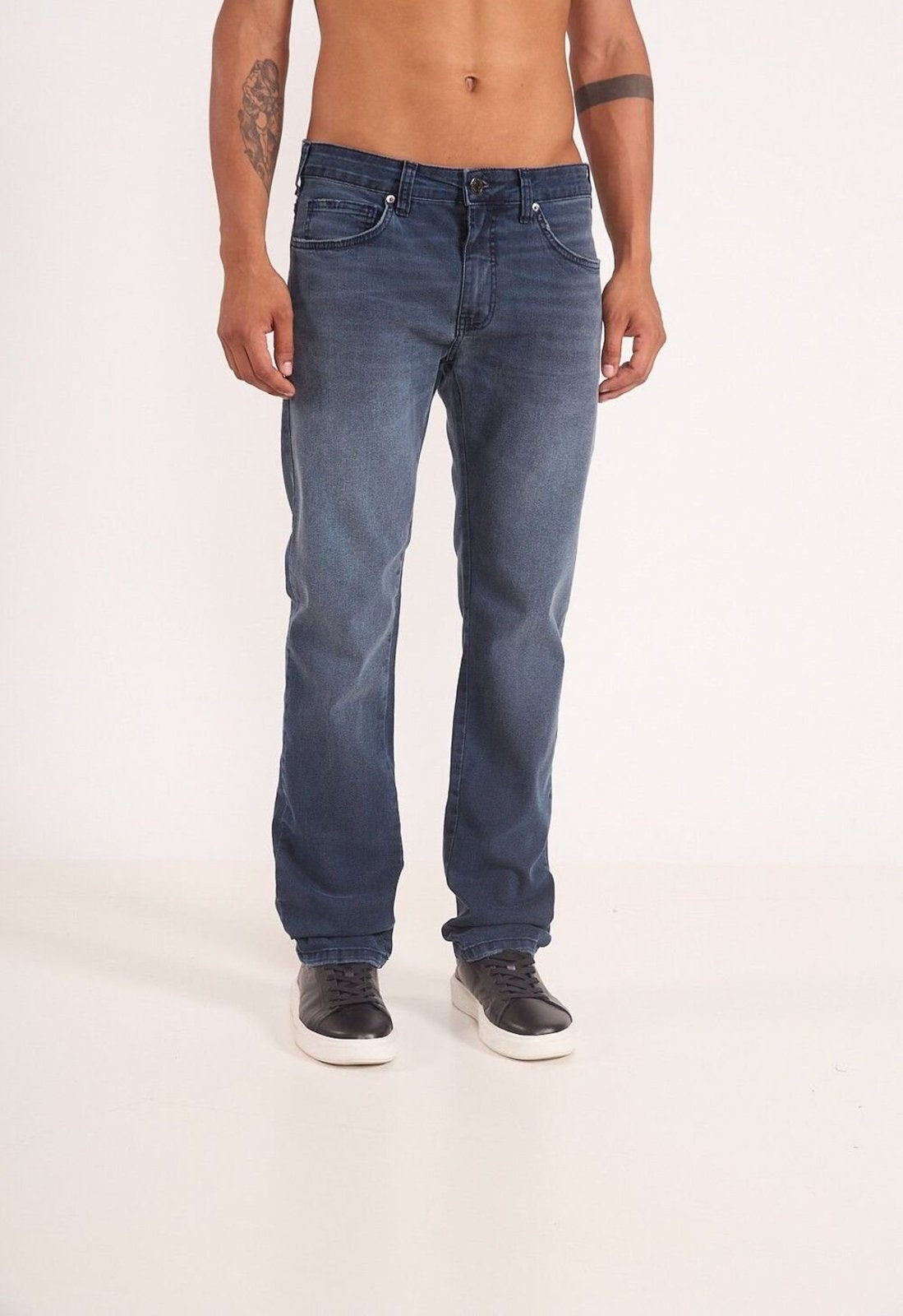 Calça Jeans Masculina Comfort Classic Colcci Indigo