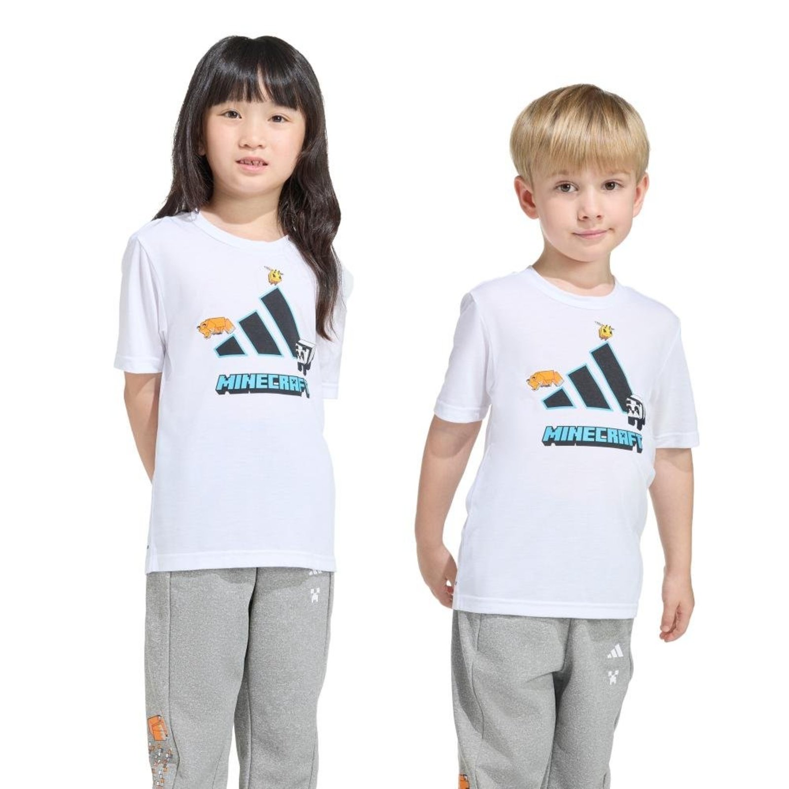 Camiseta Treino Adidas Minecraft Adidas Sportswear Cinza - Miniatura 2
