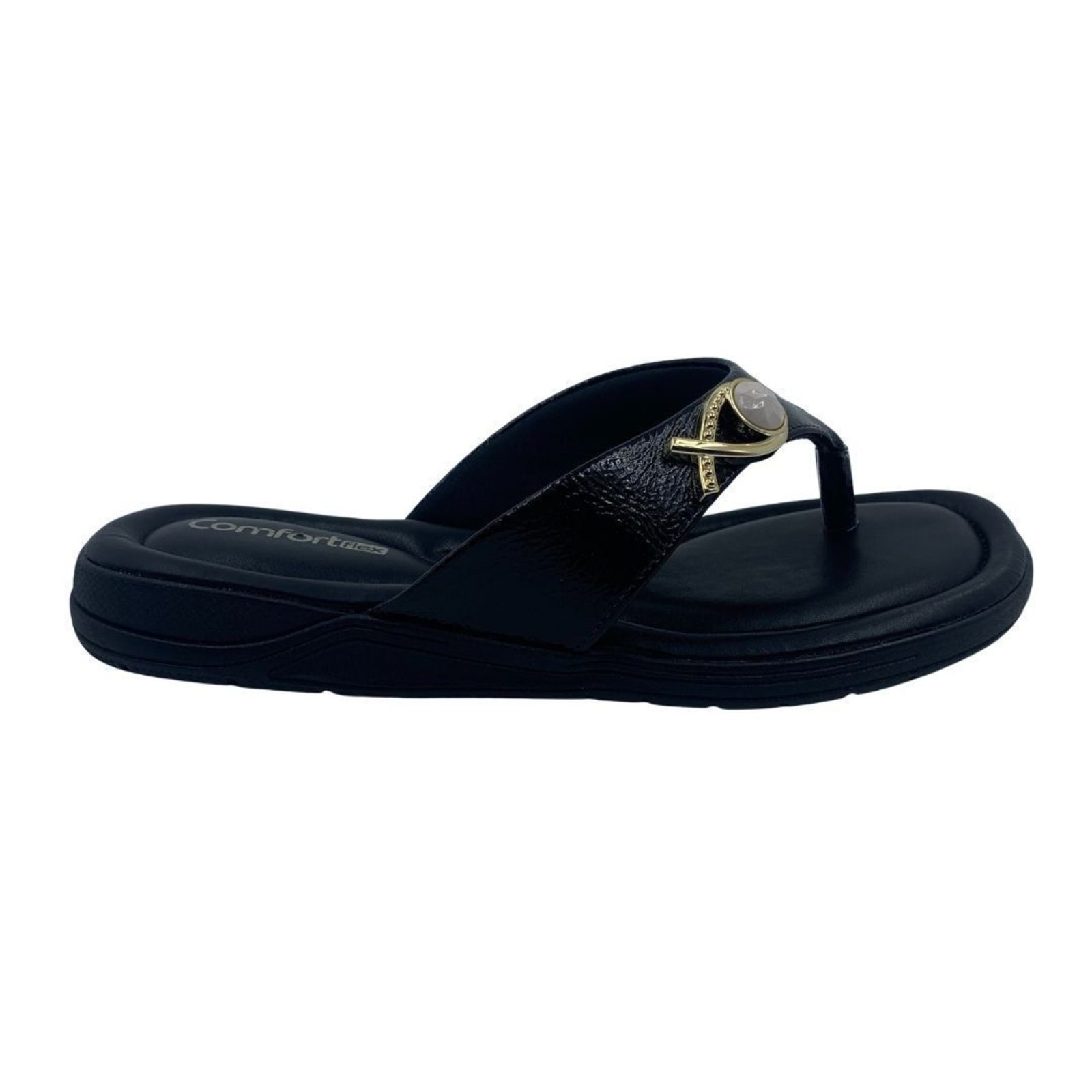 Tamanco Conforto Comfortflex Preto 2580401 – Preto – comfortflex