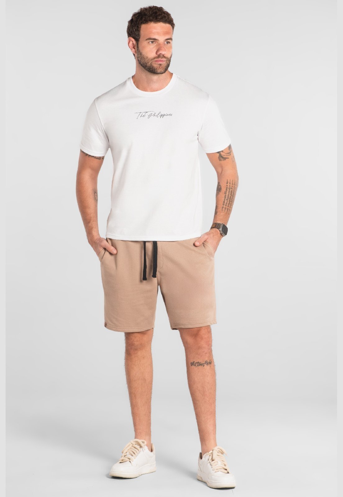 Camiseta Masculina Algodão The Philippines Branco