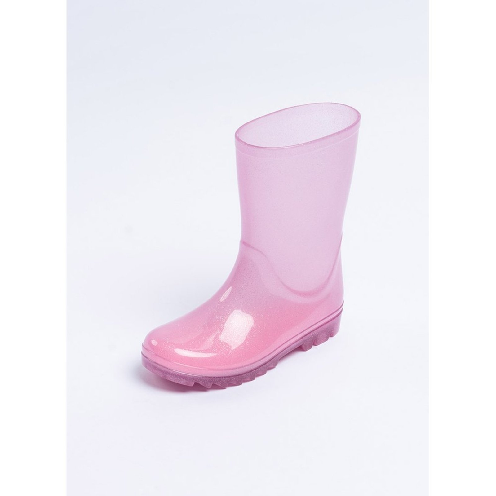 Vista 3 Infantil - Galocha Cano Alto Menina de Brilho Molekada rosa Molekada rosa
