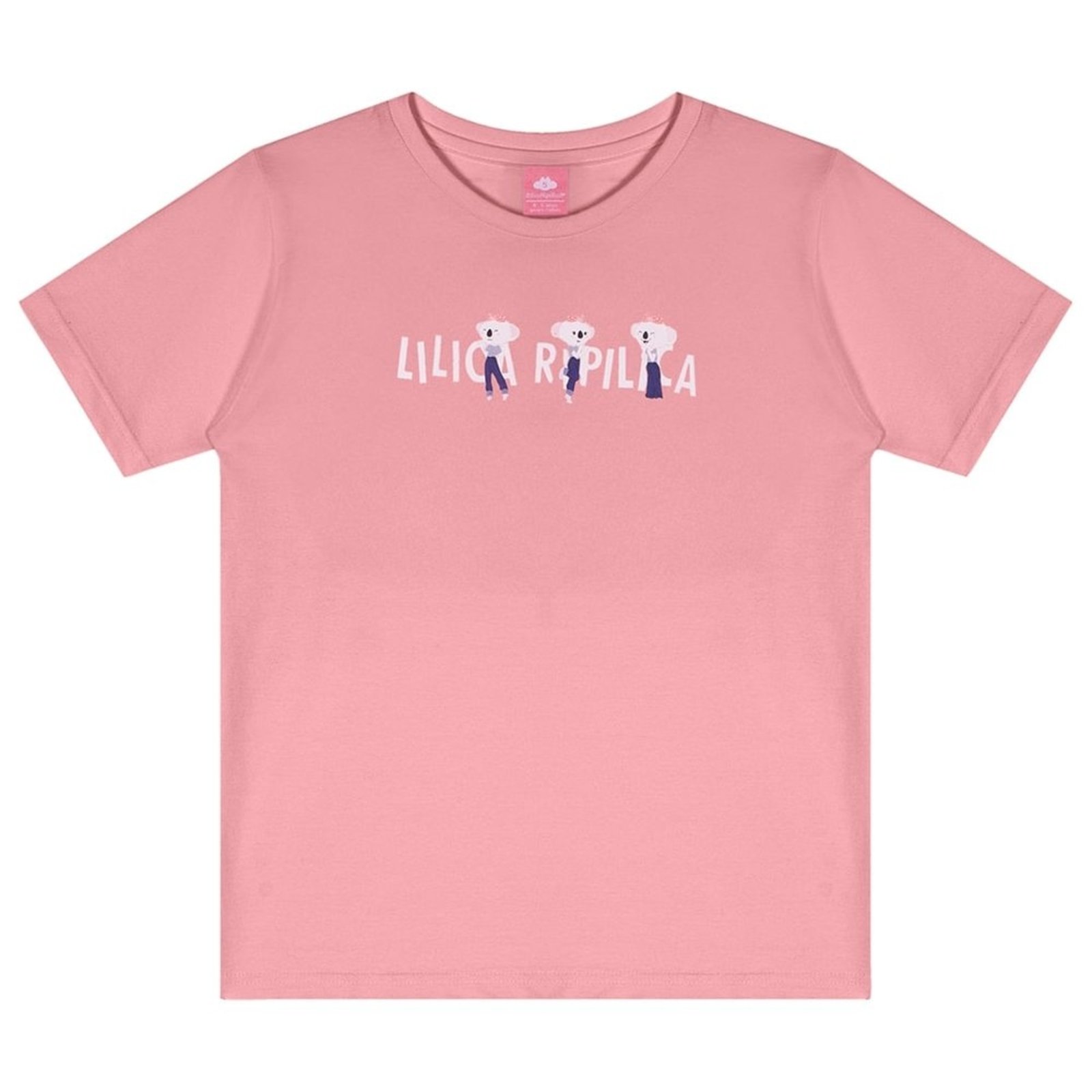 Infantil - Camiseta Manga Curta Feminina Lilica Ripilica