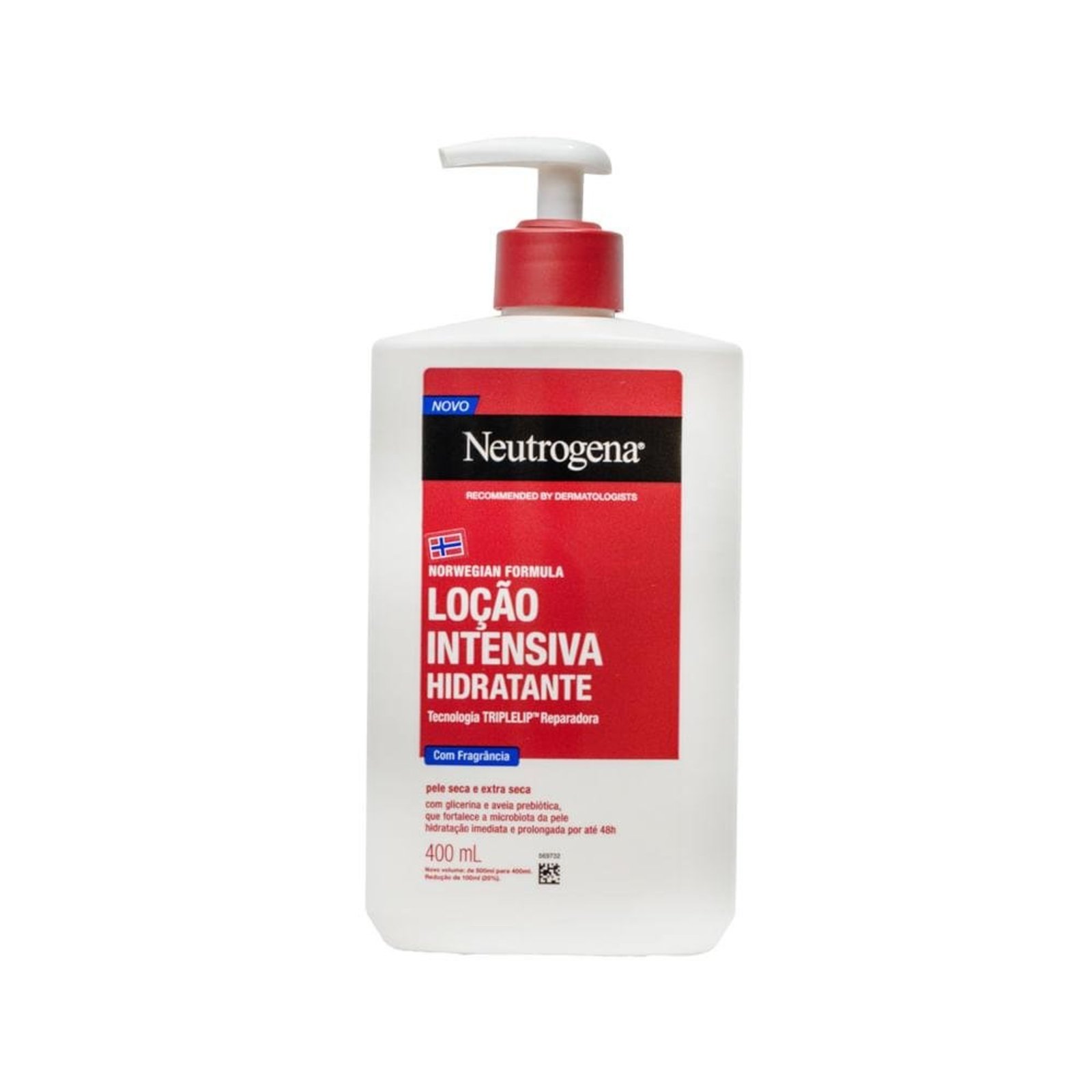 Neutrogena Norwegian Formula Creme Hidratante Corporal Com Fragrância 400ml