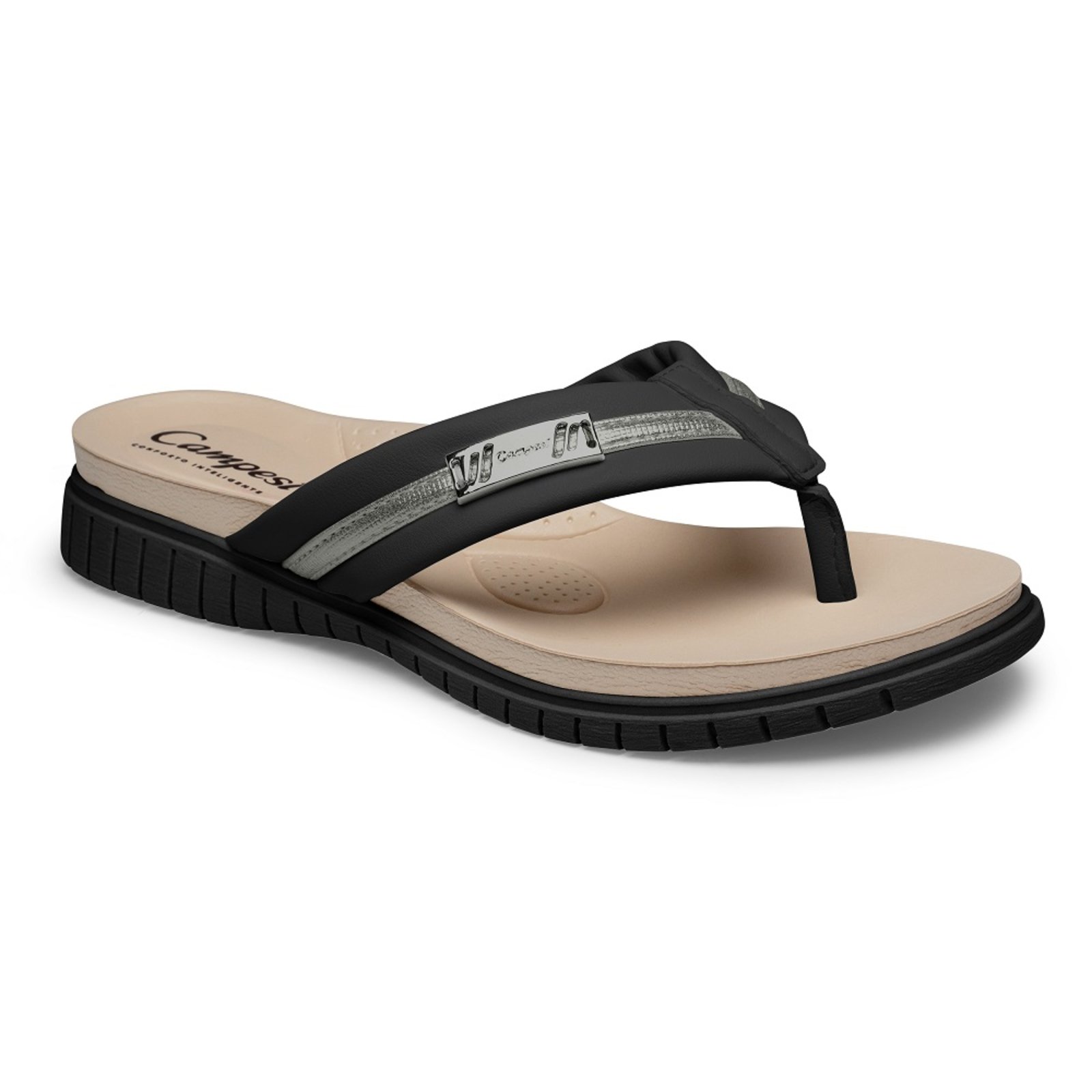 Chinelo Campesi CE242 Feminino – Preto
