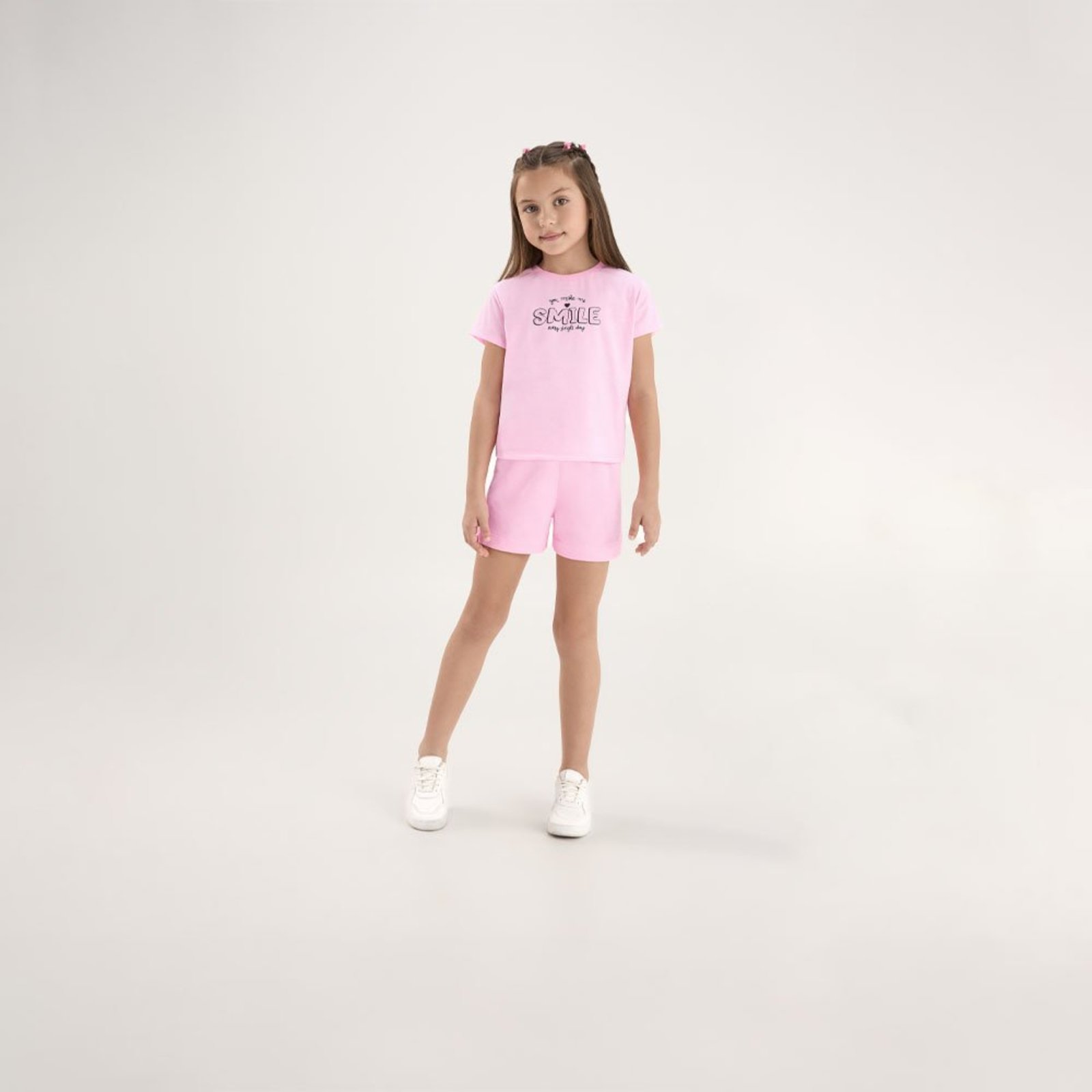Infantil - Conjunto Rosa Pulla Bulla Menina - 53824-1371