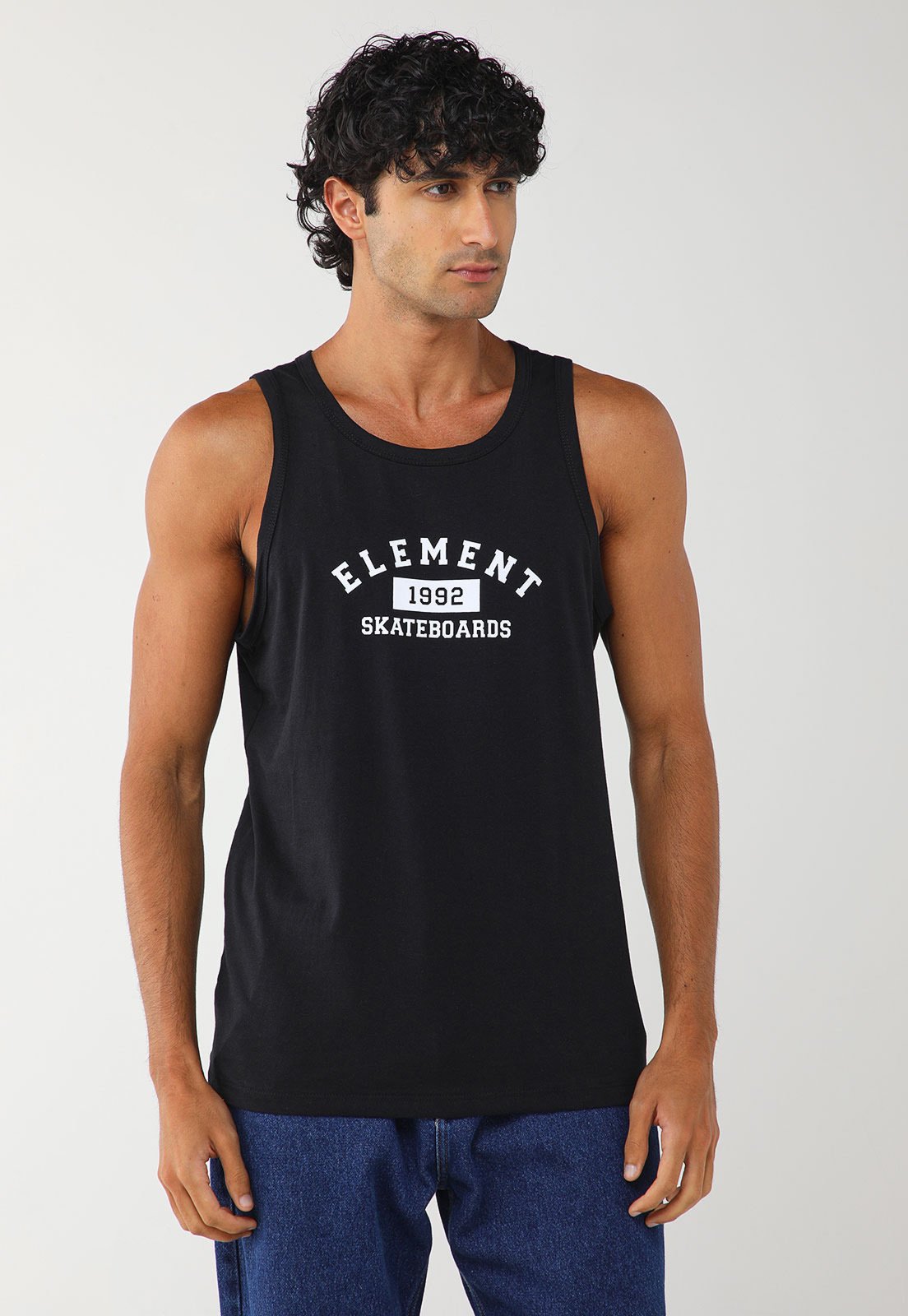 Regata Masculina Element Home Team Preta