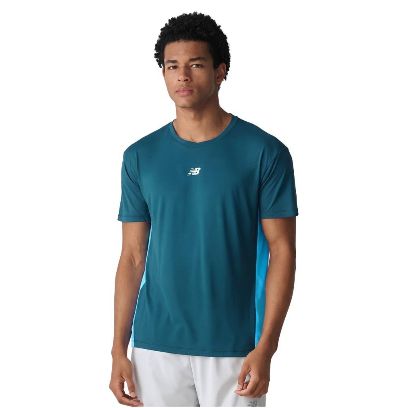 Camiseta New Balance Fast Days Masculina Azul Marinho