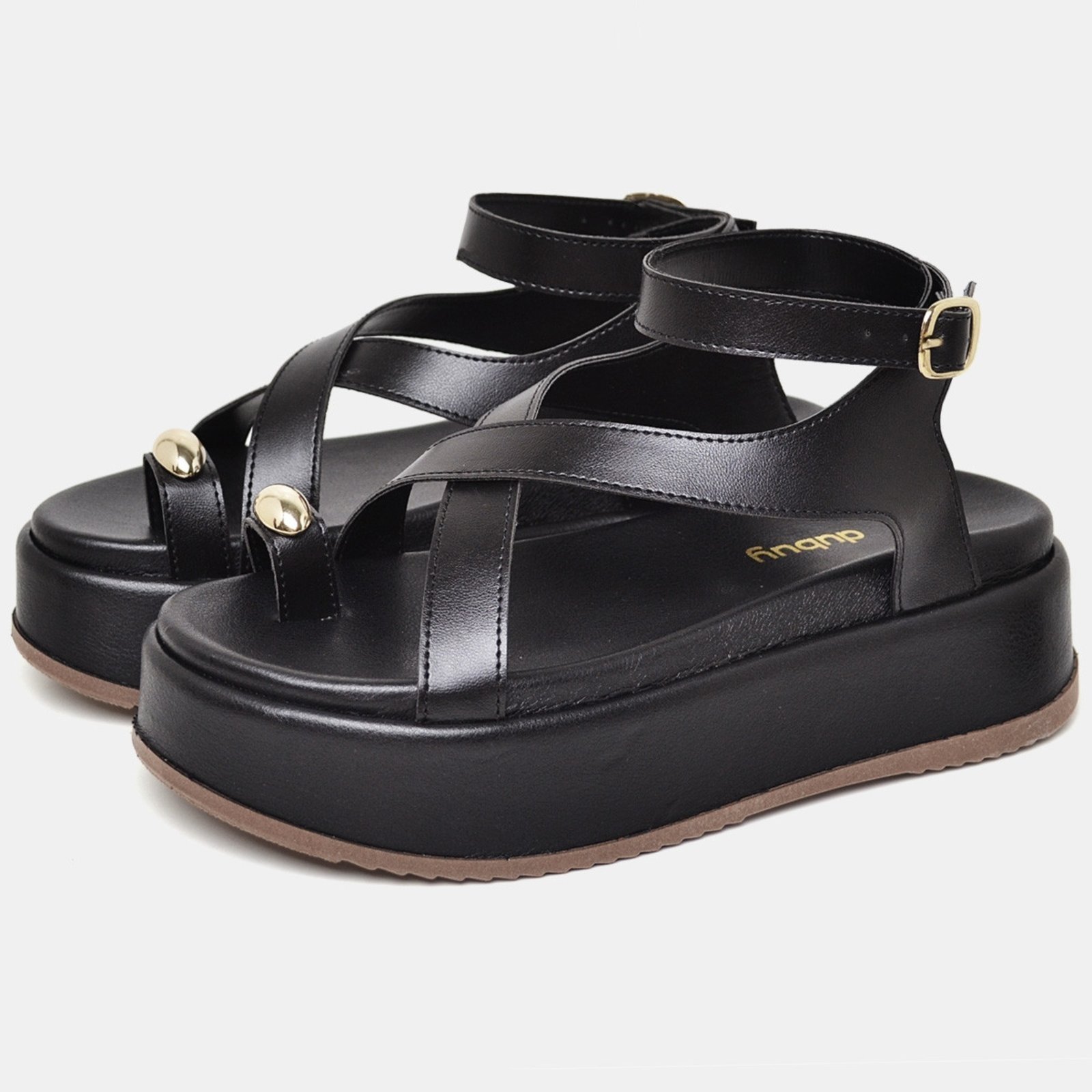 Papete Sandália Plataforma Feminina DUBUY 2090FG