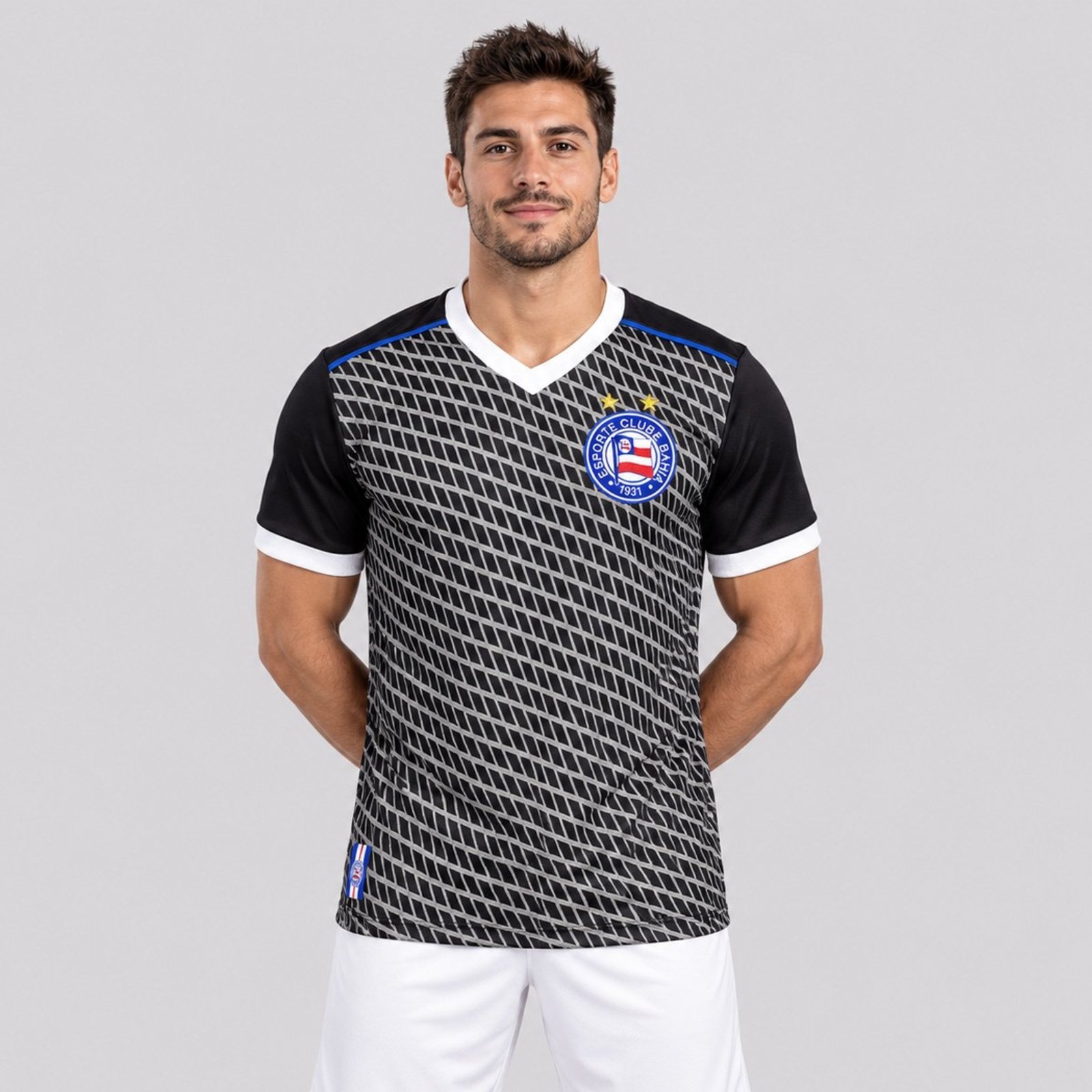 Camisa Bahia Escudo Preta