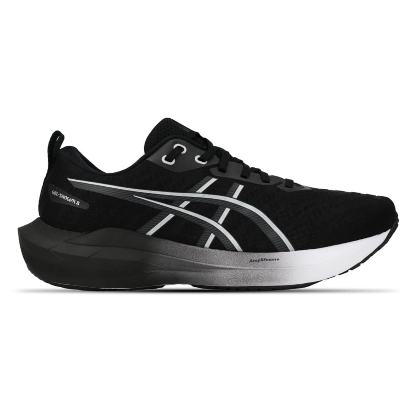 Tênis ASICS GEL-Shogun 8 - Masculino - Preto/Prata