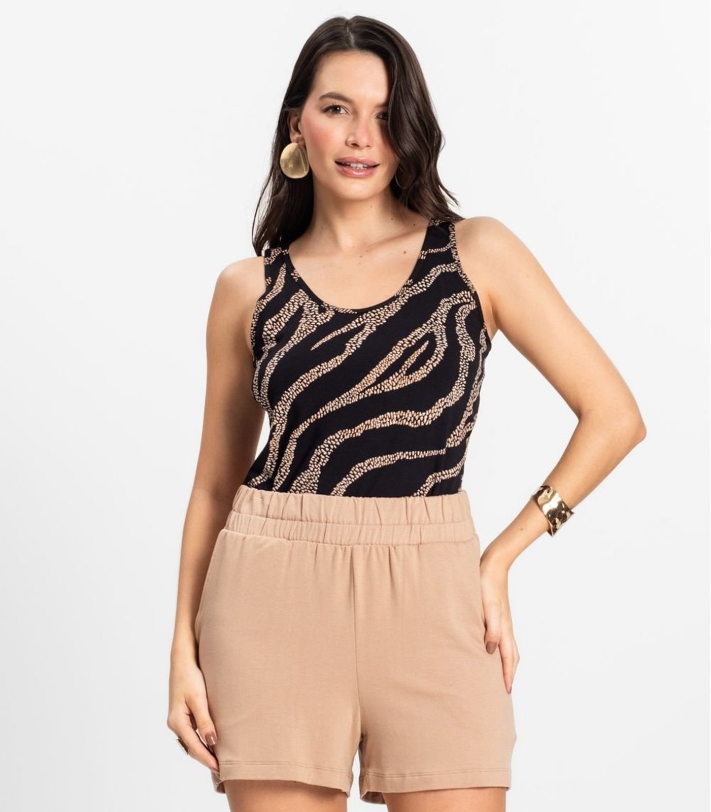 Regata Feminina Viscotorcion Rovitex Preto