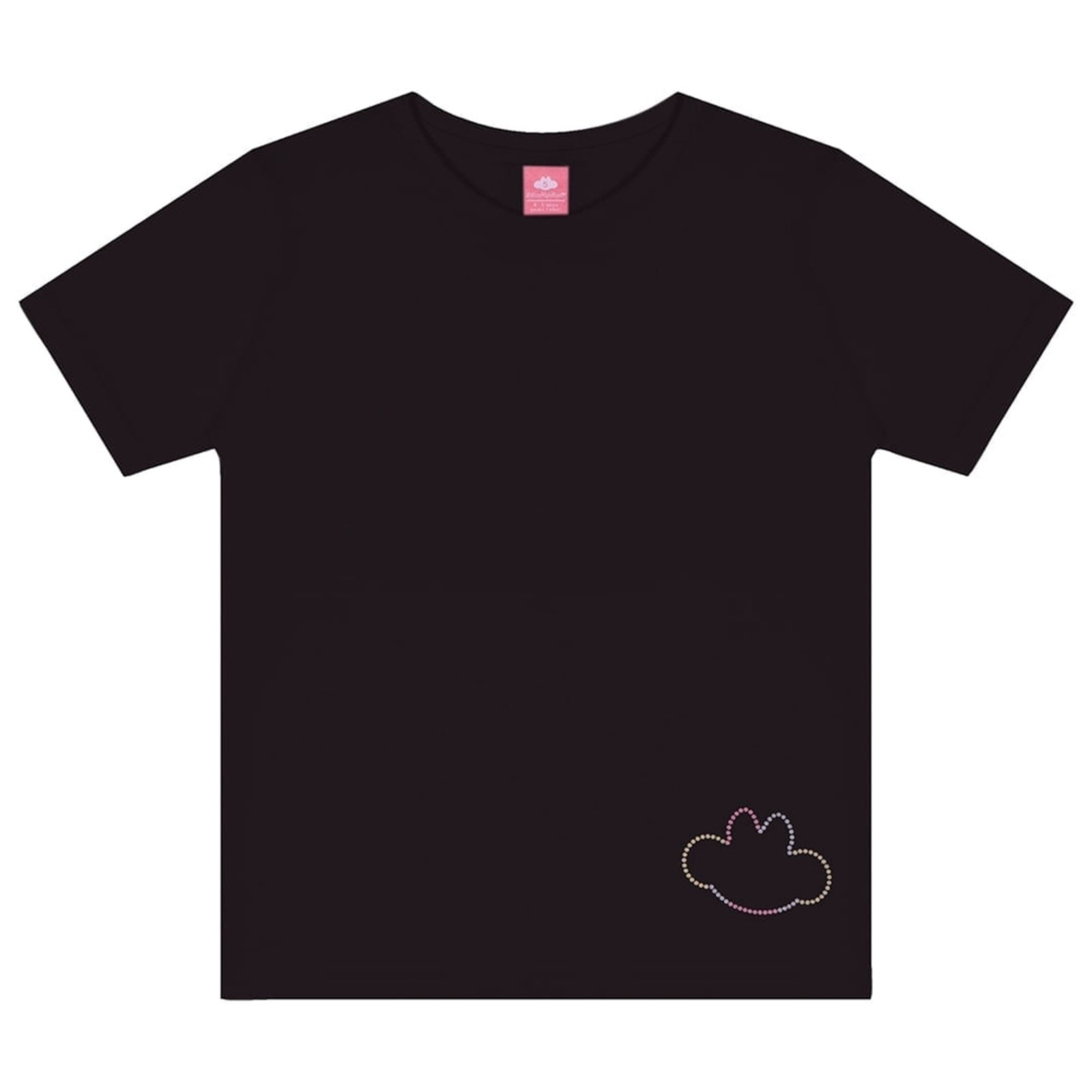 Infantil - Blusa Manga Curta Feminina Lilica Ripilica