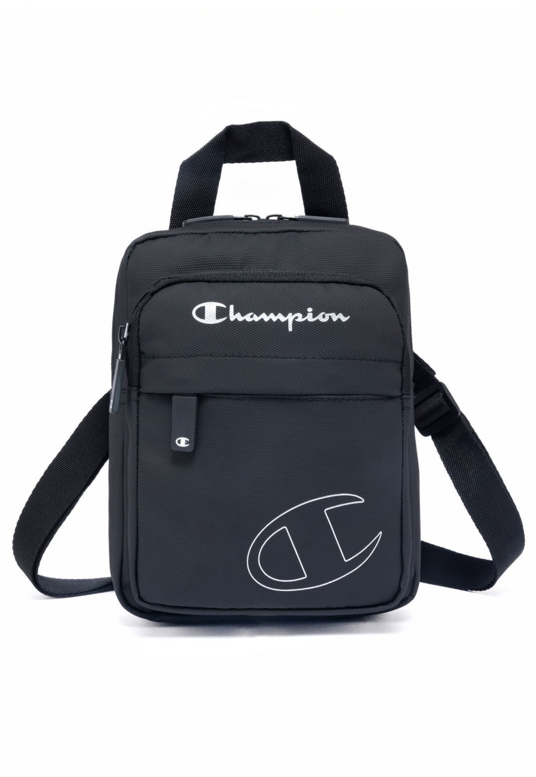 Shoulder Bag Compacta Bolsa Transversal Preta Champion Original