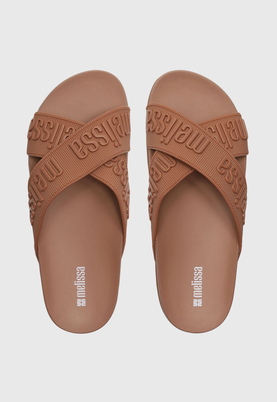 Rasteira Slide Melissa Cozy M-Lover Ii Caramelo