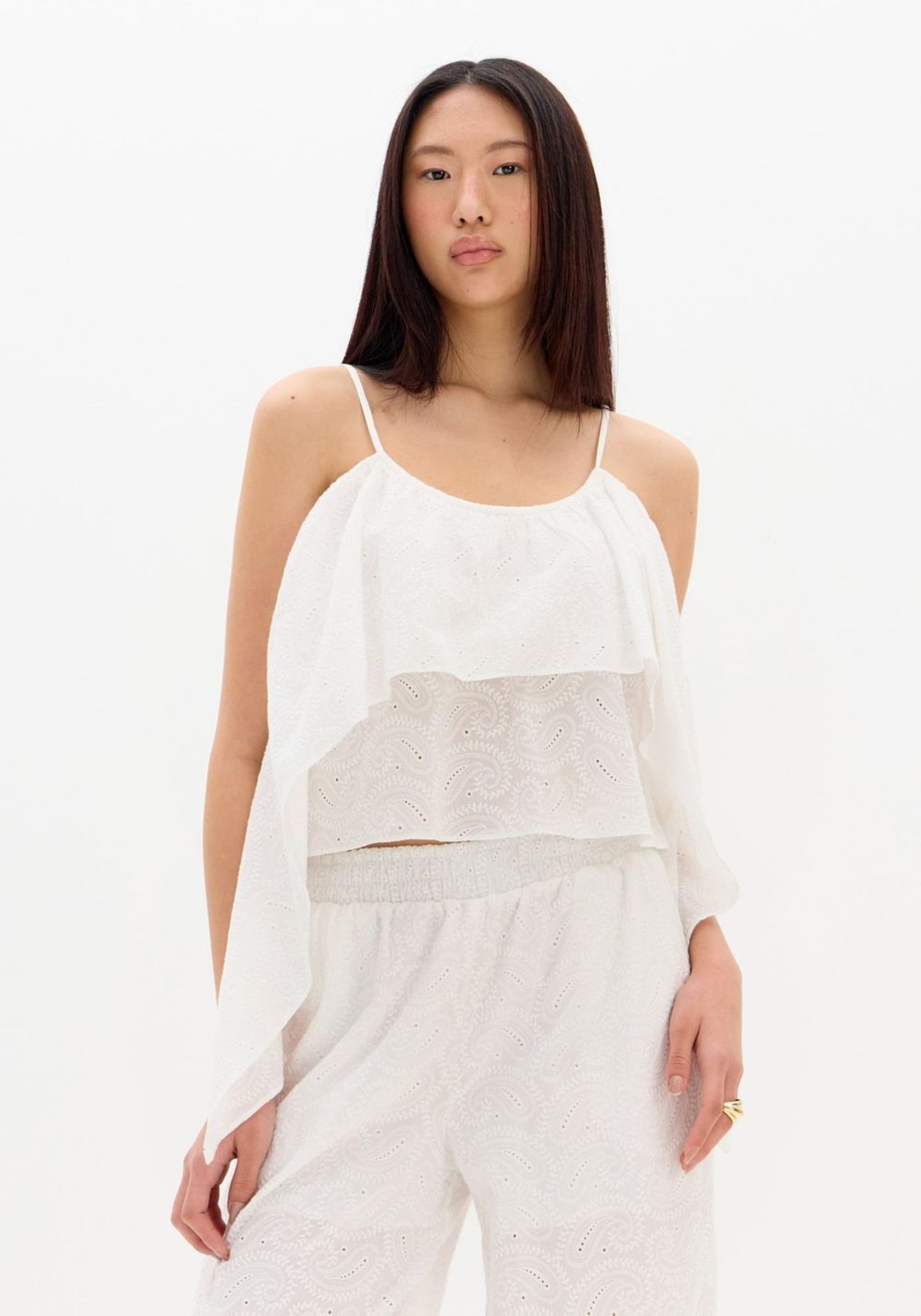 Blusa Laise De Alça Decote U My Favorite Things