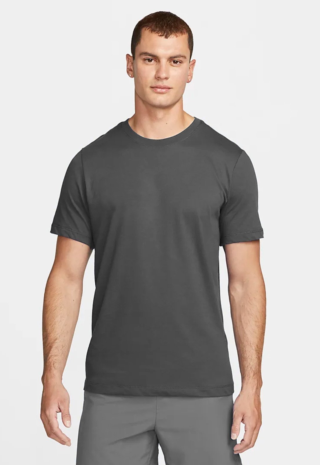 Camieta DryFit Slim Fitness Cinza